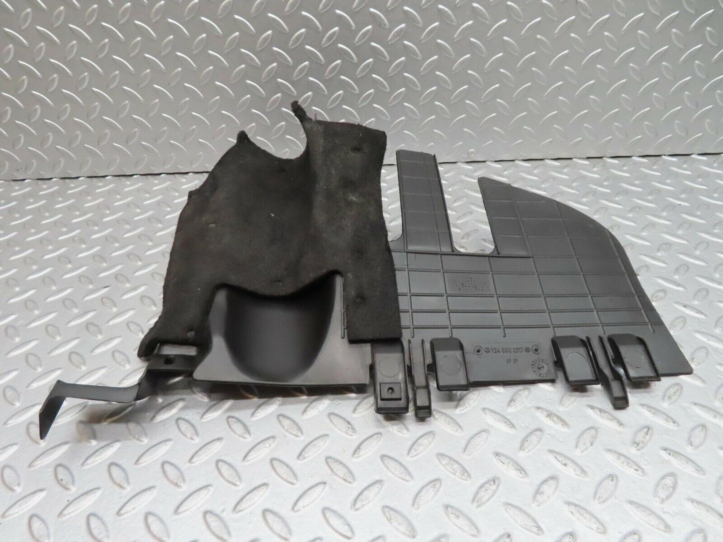 16198 Mercedes-Benz W124 260E Under Dash Panel Right Side 1246802217
