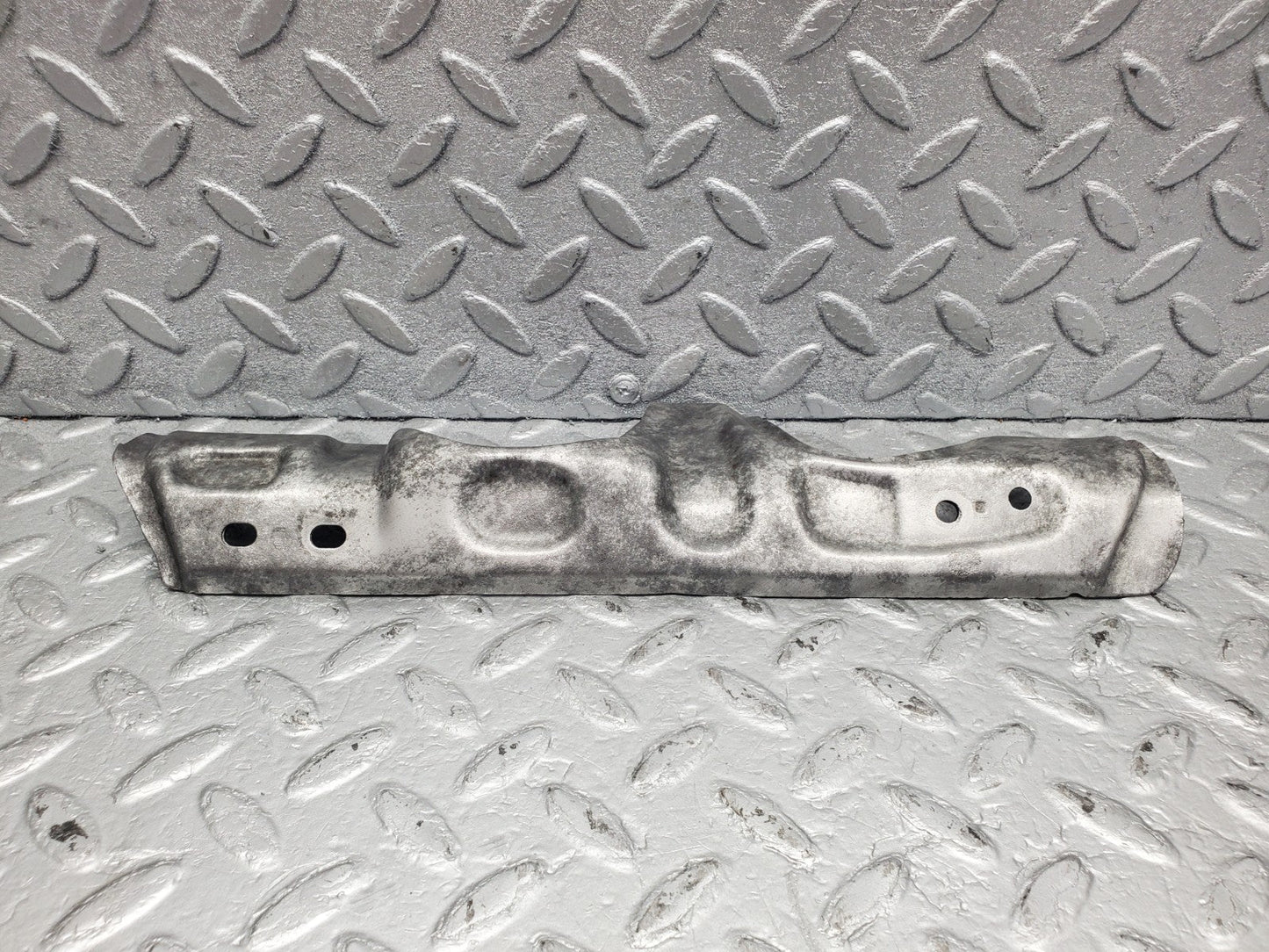W126 Coupe exhaust manifold heat shield used OEM