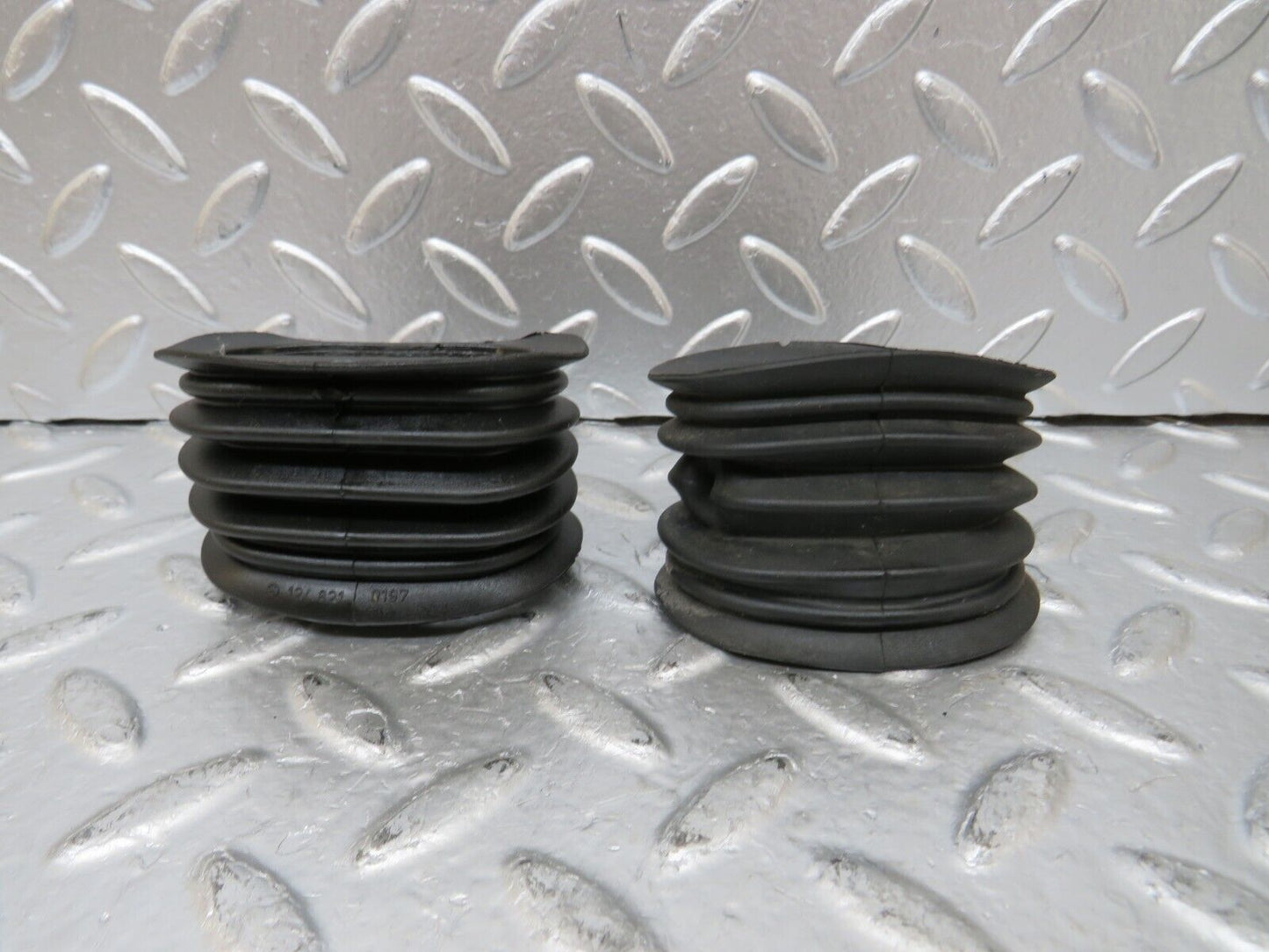 25790 Mercedes-Benz W124 280E Front Door Wire Protector Rubber Pair 1248210197