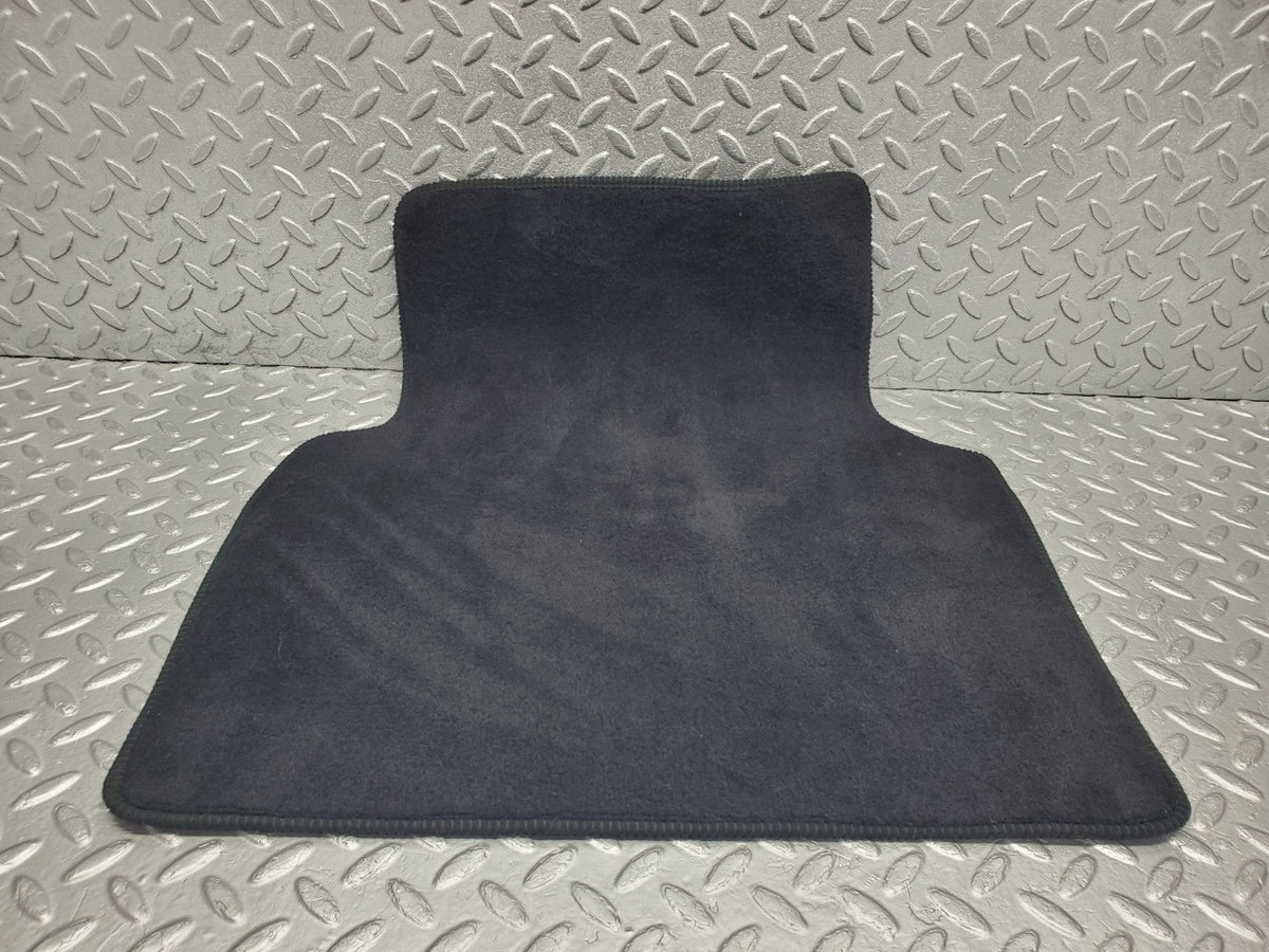 W201 Baby Benz rear right floor mat dark blue used OEM
