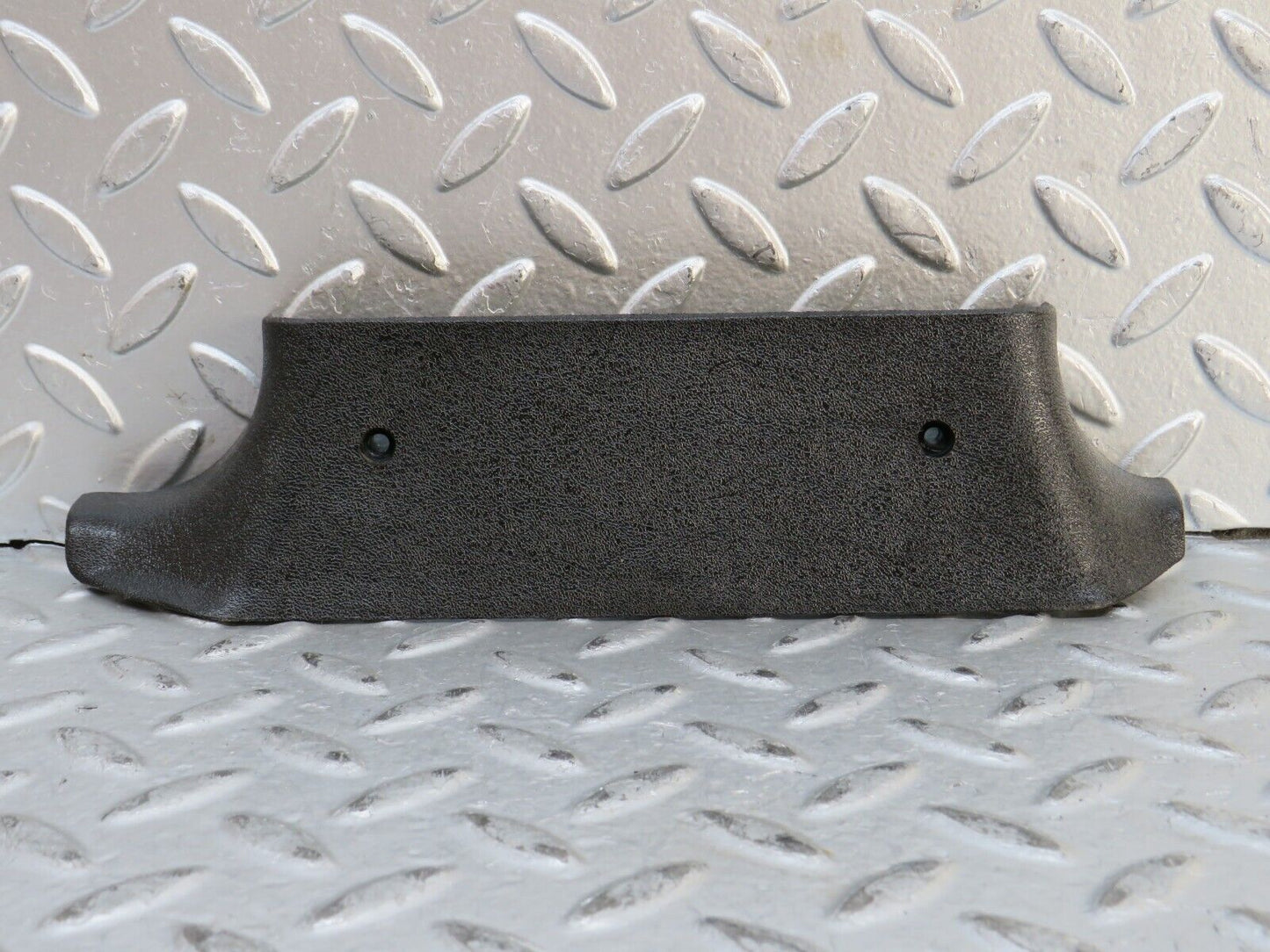28268 Mercedes-Benz S123 240D Wagon B Pillar Bottom Cover Left Black 123692212