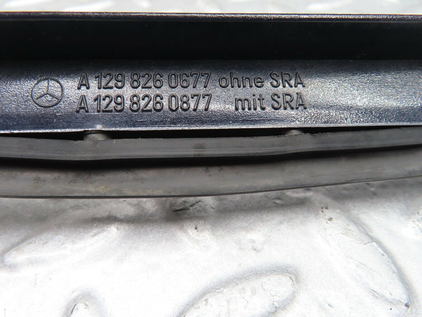 20084 Mercedes-Benz R129 300SL Coupe Right Headlight Lower Trim 1298260877