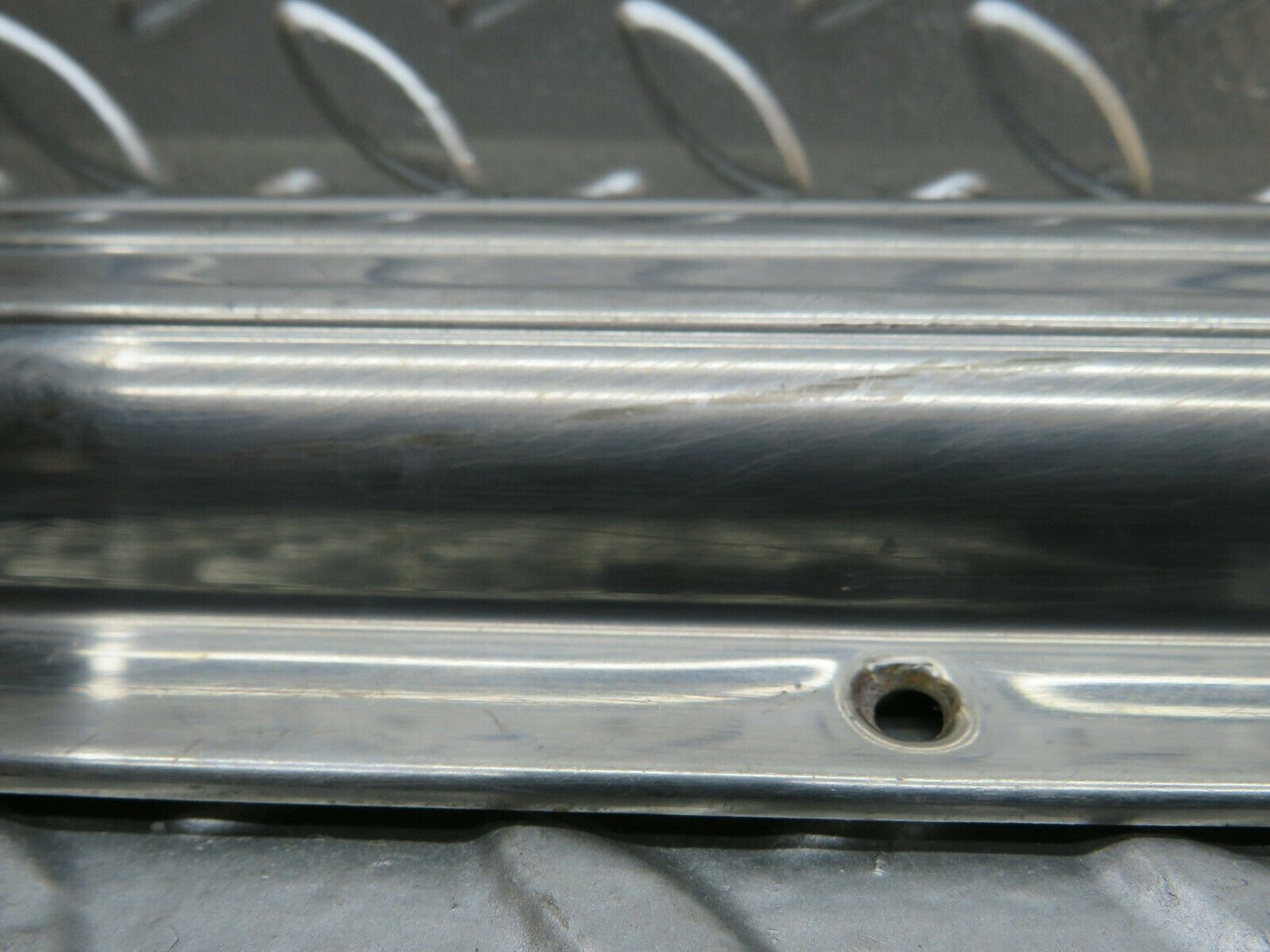 22706 Mercedes-Benz C107 450SLC Coupe Right Door Sill Chrome