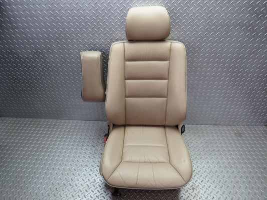 27712 Mercedes-Benz S124 300TE Wagon Front Left Passenger Seat Beige Leather