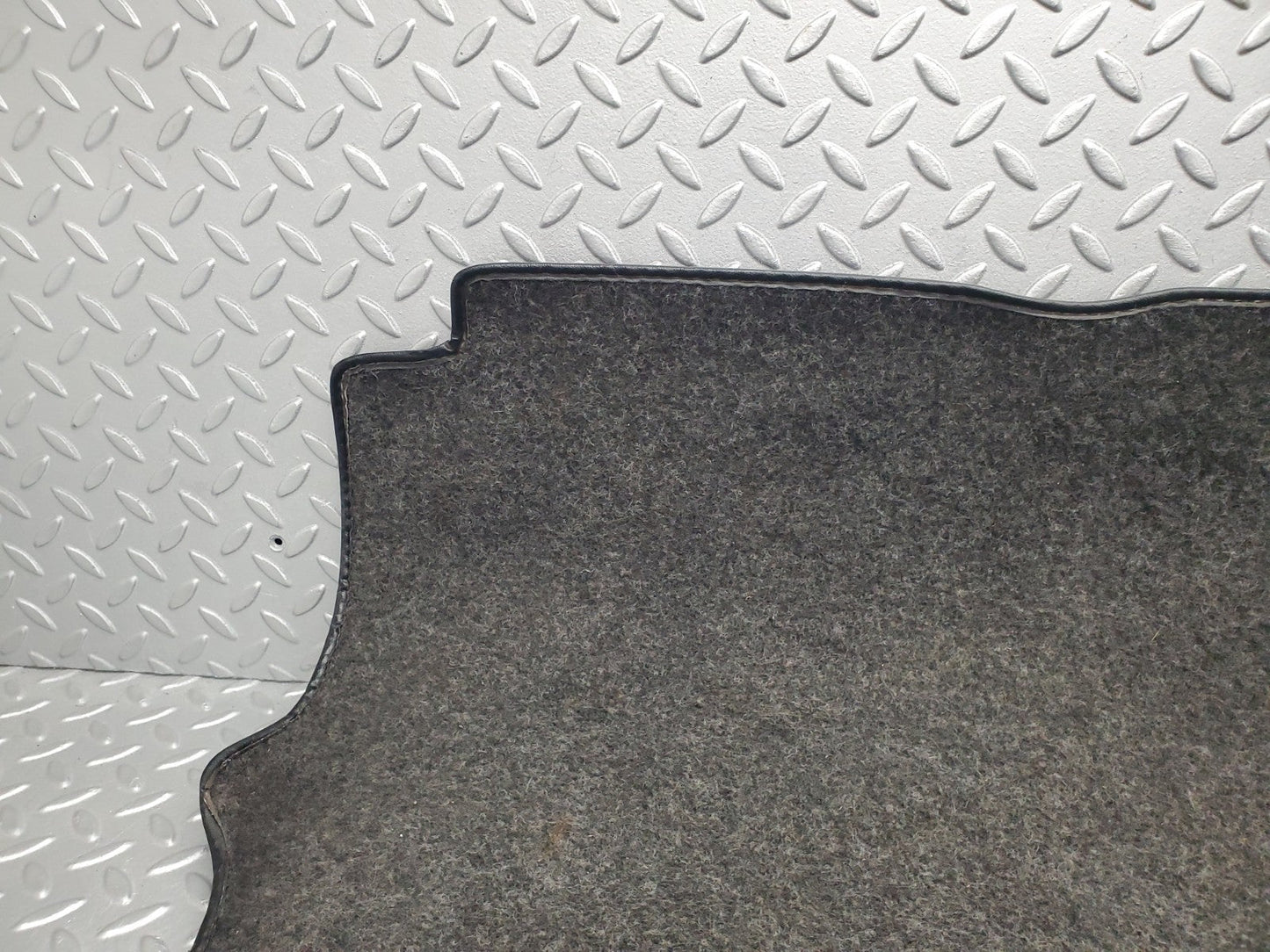 W123 trunk boot floor carpet used OEM