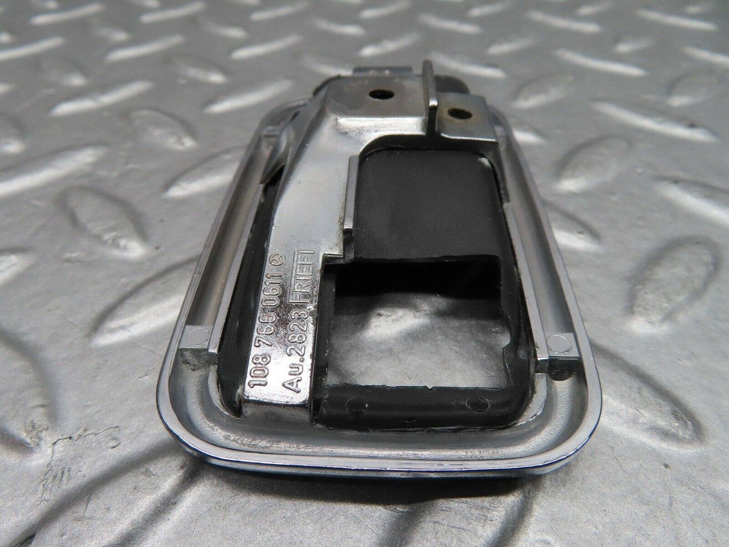 21078 Mercedes-Benz W123 230E Chrome Frame For Door Opener Right 1087660611