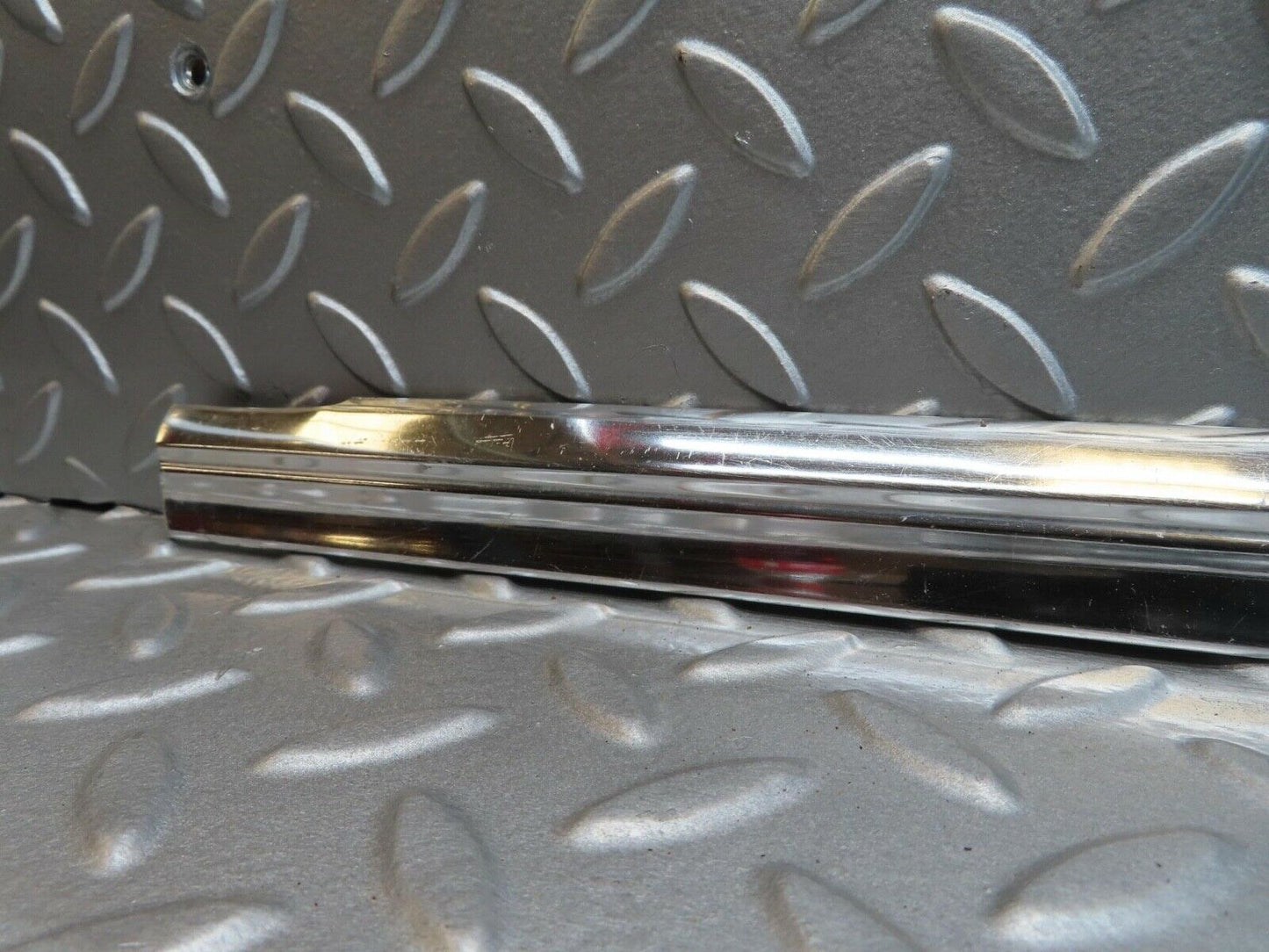 12356 Mercedes-Benz W108 280SE 3.5 Rear Left Door Chrome Moulding Trim