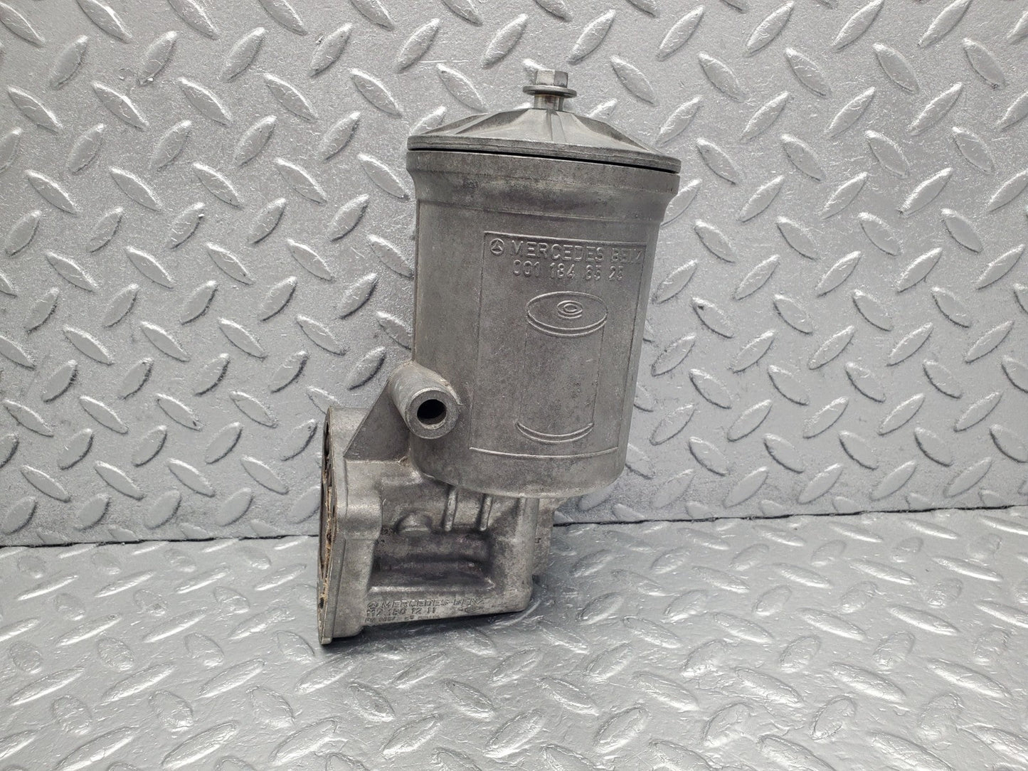 W126 Coupe oil filter housing used OEM