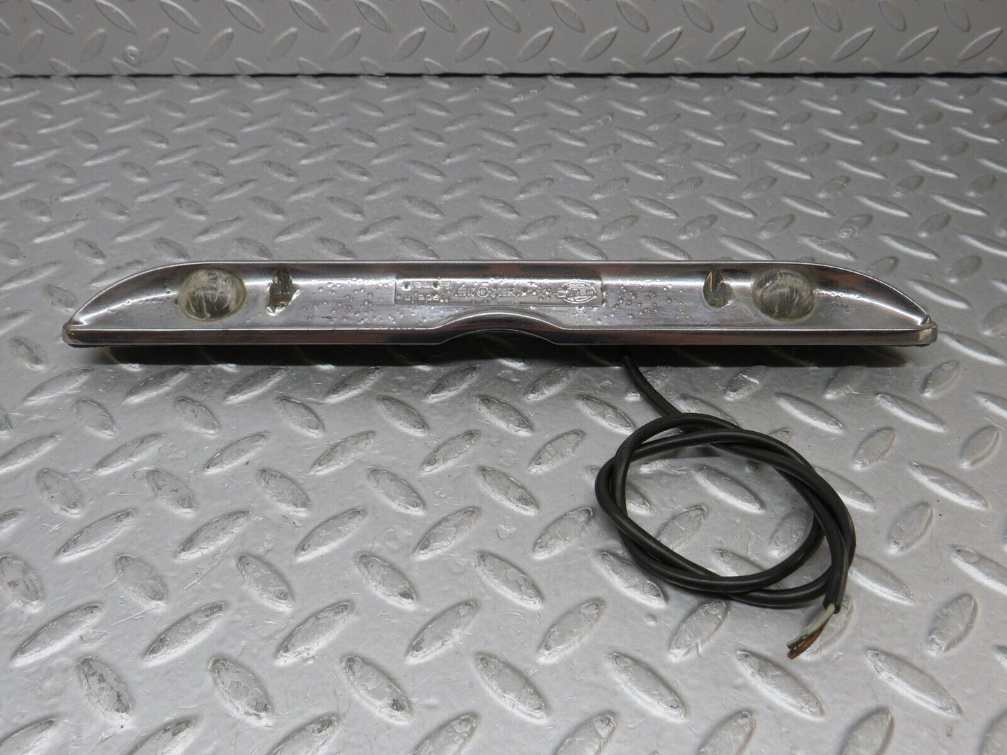 35829 Mercedes-Benz W108 number Plate Light Trunk Lid Chrome