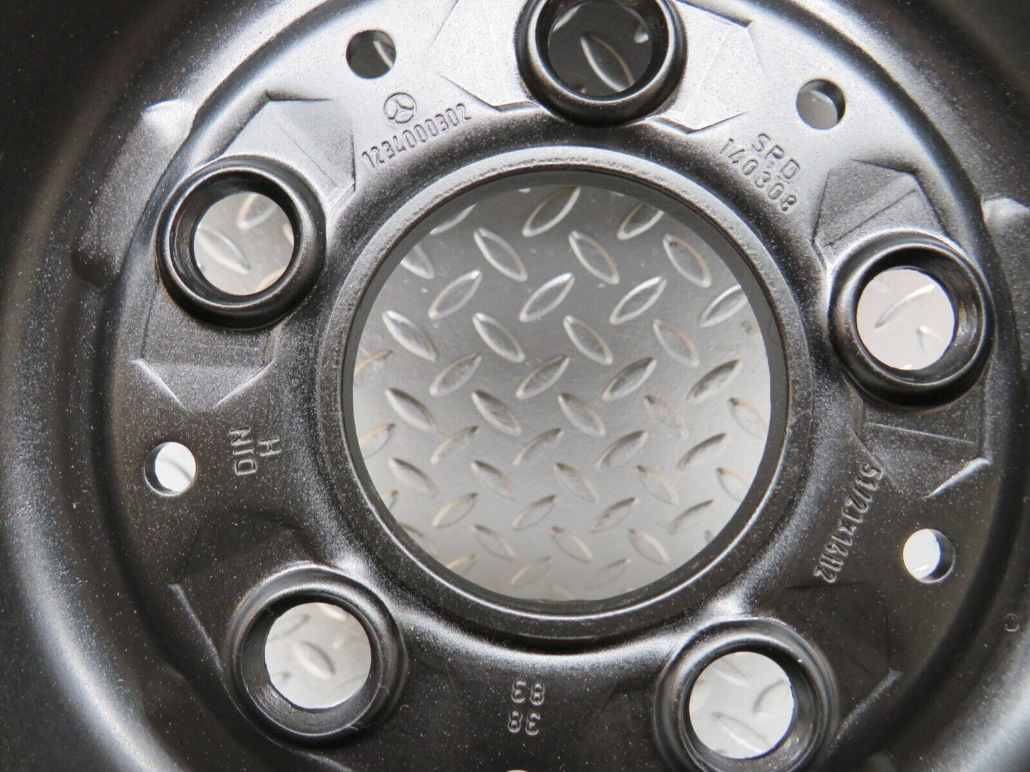 25481 Mercedes-Benz Steel Wheel 5.5Jx14H2 ET30 5x112 1234000302