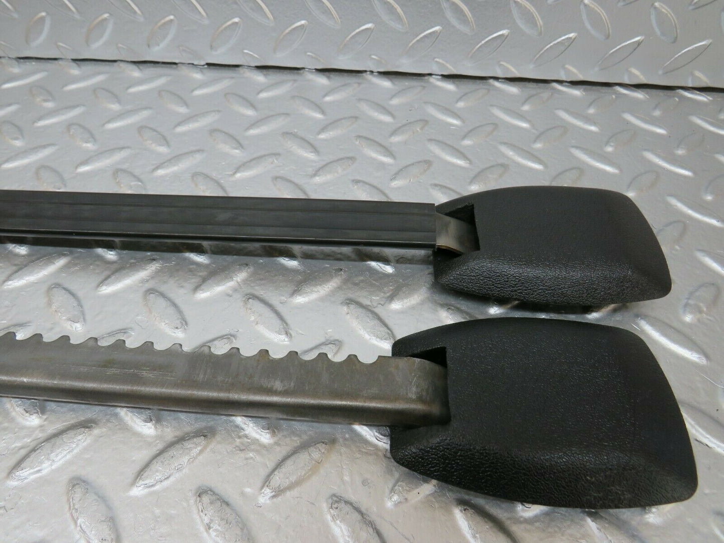 24391 Mercedes-Benz S124 220TE Seat Belt Runner With Cover Pair 1249193520