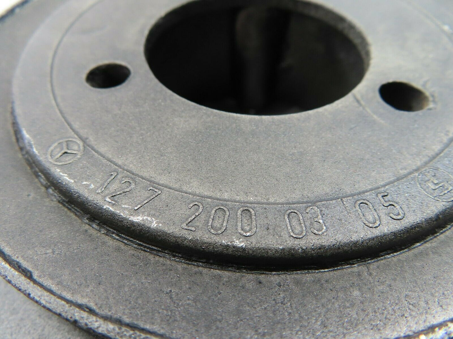 9204 Mercedes-Benz W111 Crankshaft Damper Pulley 1272000305