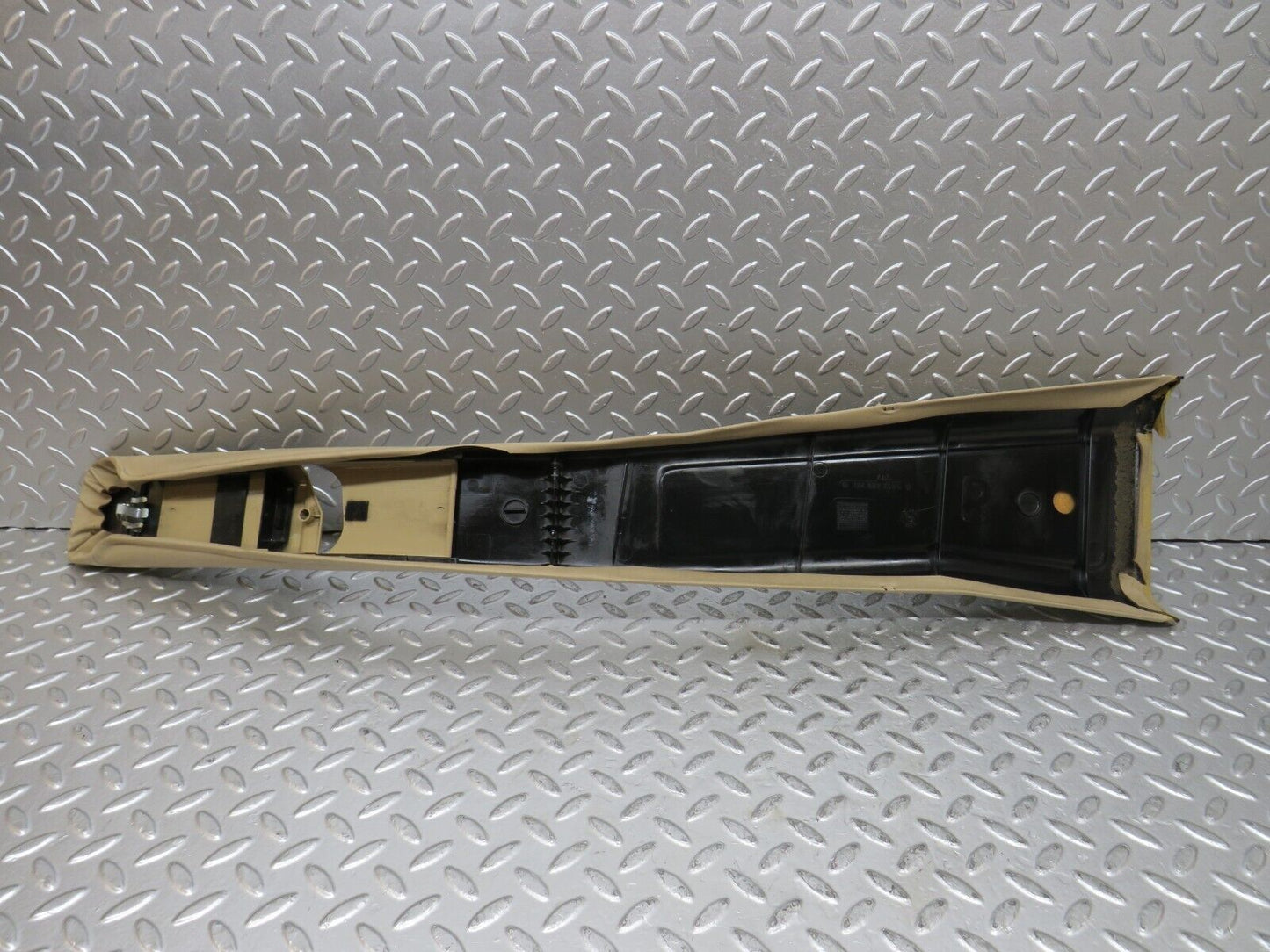 27525 Mercedes-Benz S124 300TE B Pillar Cover Right Side Beige 1246923689