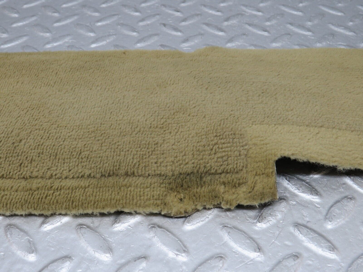 36593 Mercedes-Benz W201 190E 2.0L Door Sill Floor Carpet Left Side Beige