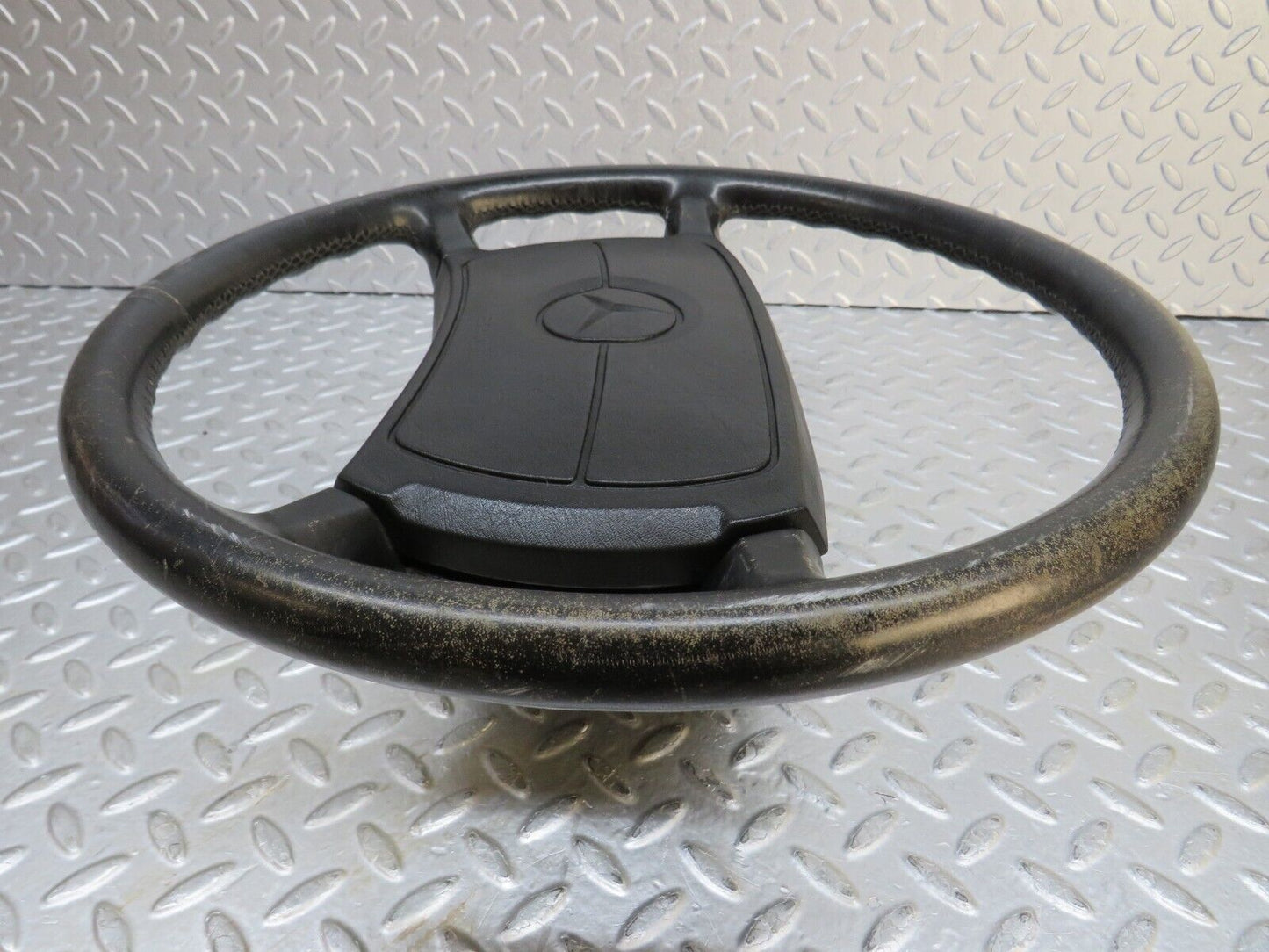 37033 Mercedes-Benz C126 420SEC Coupe Leather Steering Wheel 1264640517