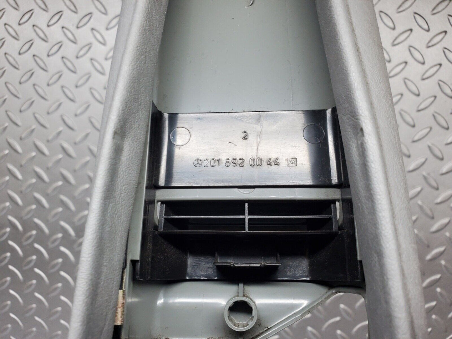 44579 Mercedes-Benz W124 220E B Pillar Cover Right Side Grey 1246923689