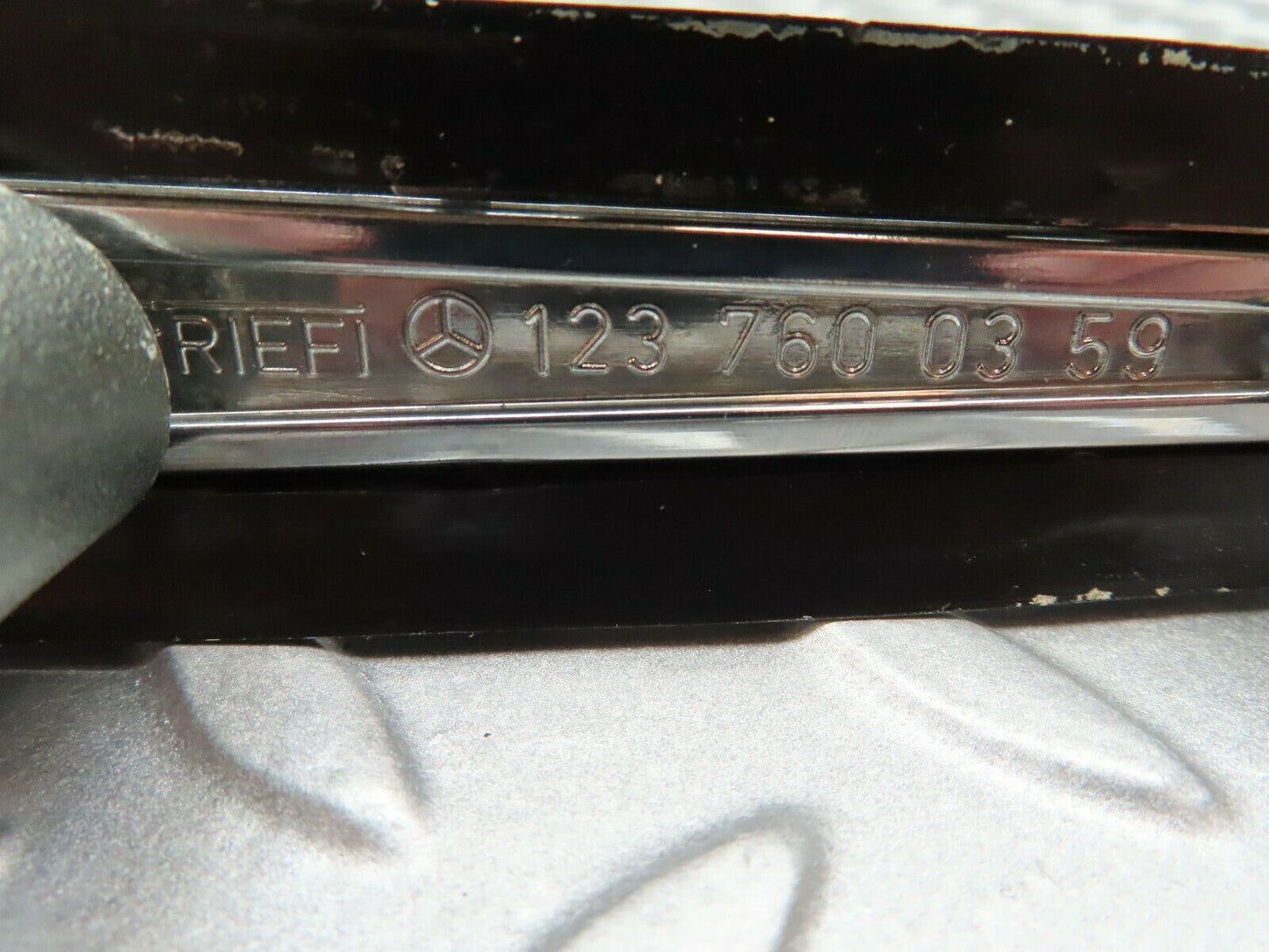 3708 Mercedes-Benz S123 200T Wagon Exterior Door Handle Rear Left 1237600359