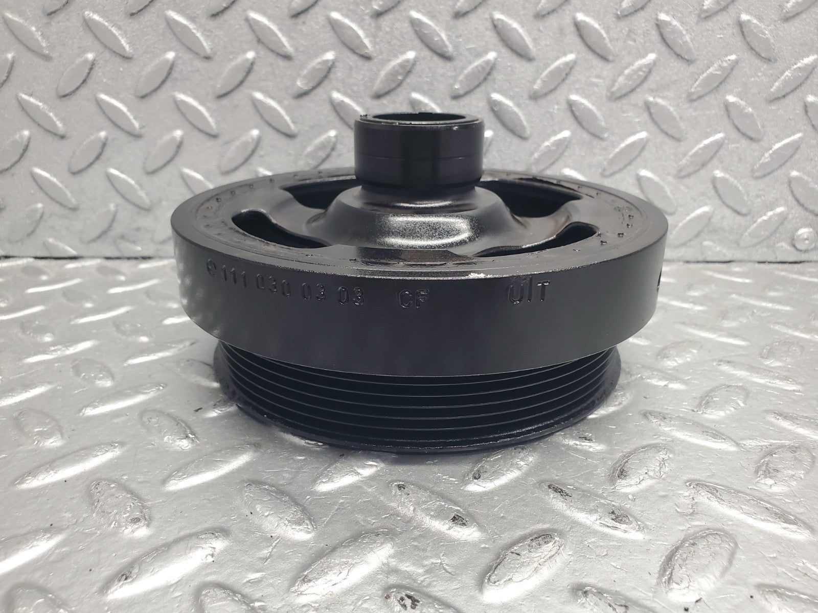 W124 Wagon crankshaft vibration damper used OEM