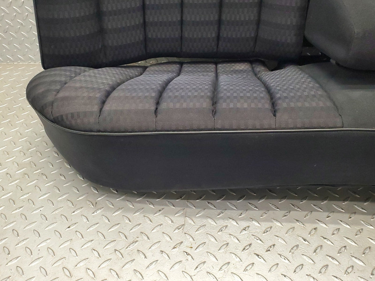 W201 Baby Benz rear seat black used OEM