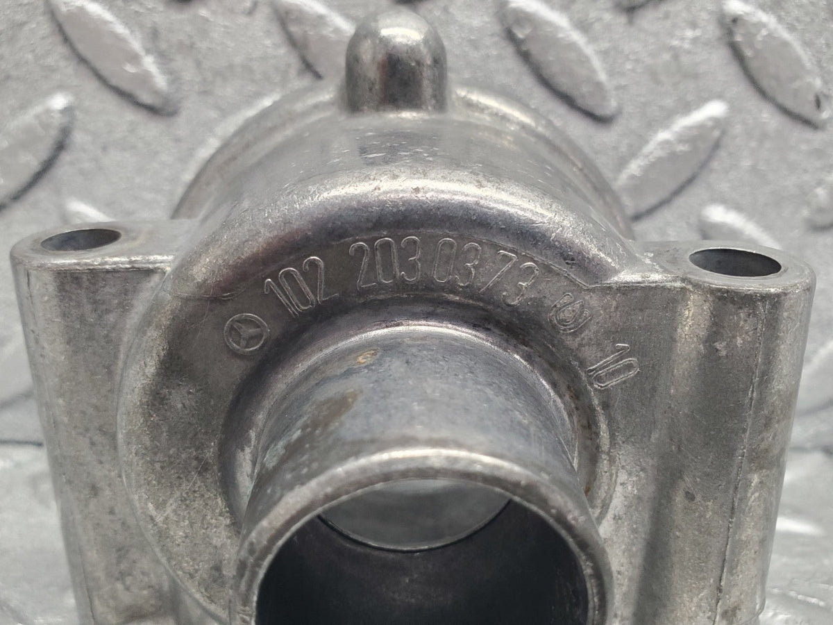 W201 Baby Benz thermostat housing used OEM