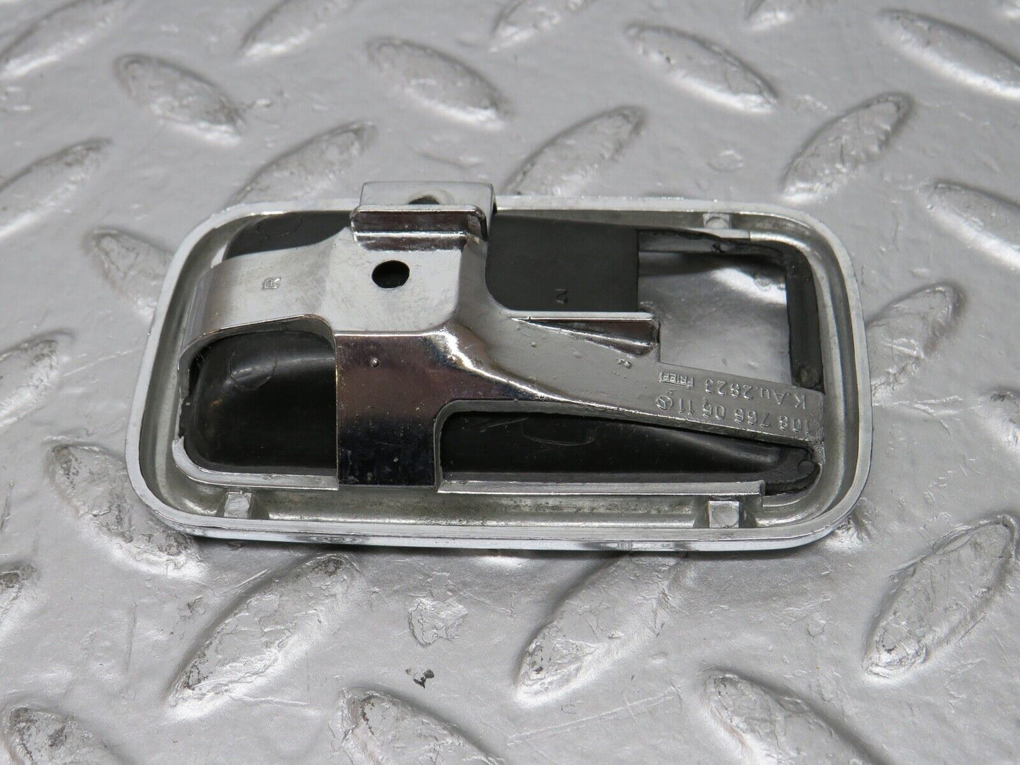 31005 Mercedes-Benz W123 230E Chrome Frame For Door Opener Right 1087660611