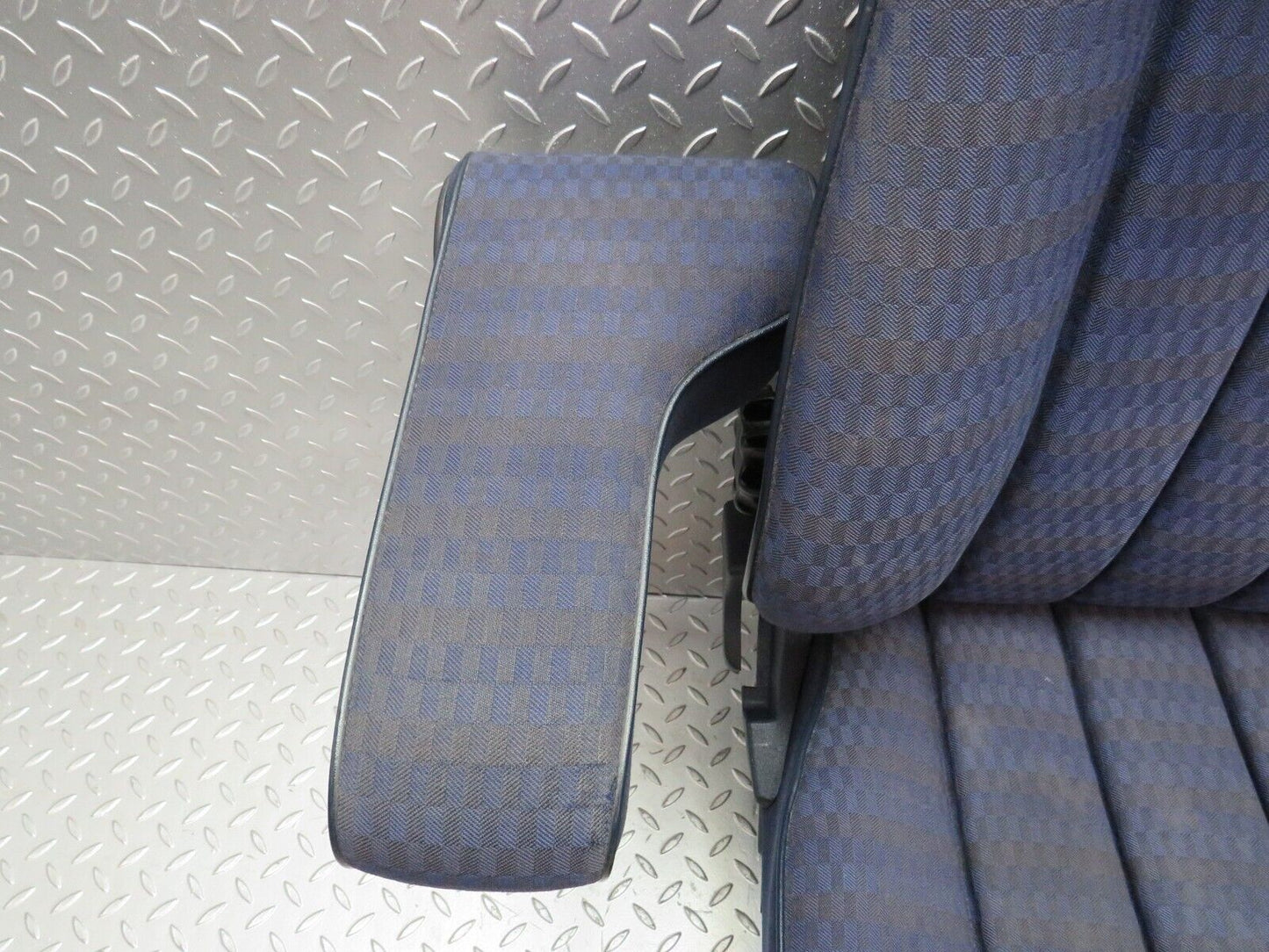 25270 Mercedes-Benz W201 190D Front Left Passenger Seat Blue