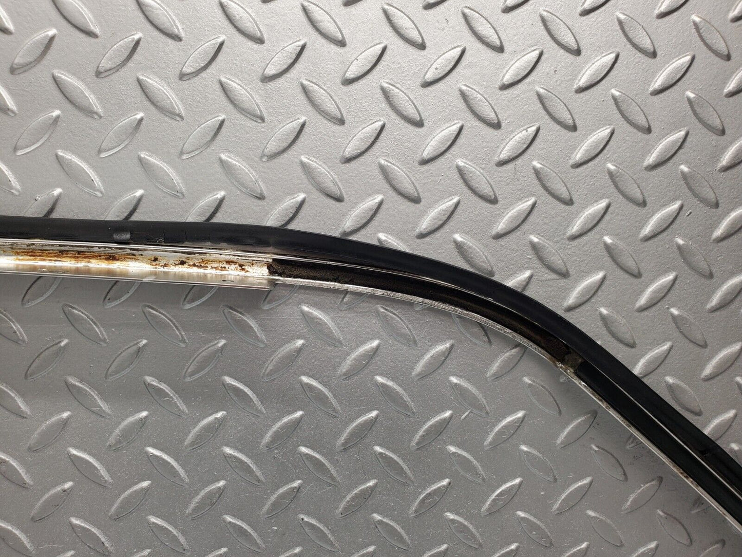 46558 Mercedes-Benz C123 280CE Coupe Roof Chrome Moulding Trim Left Side