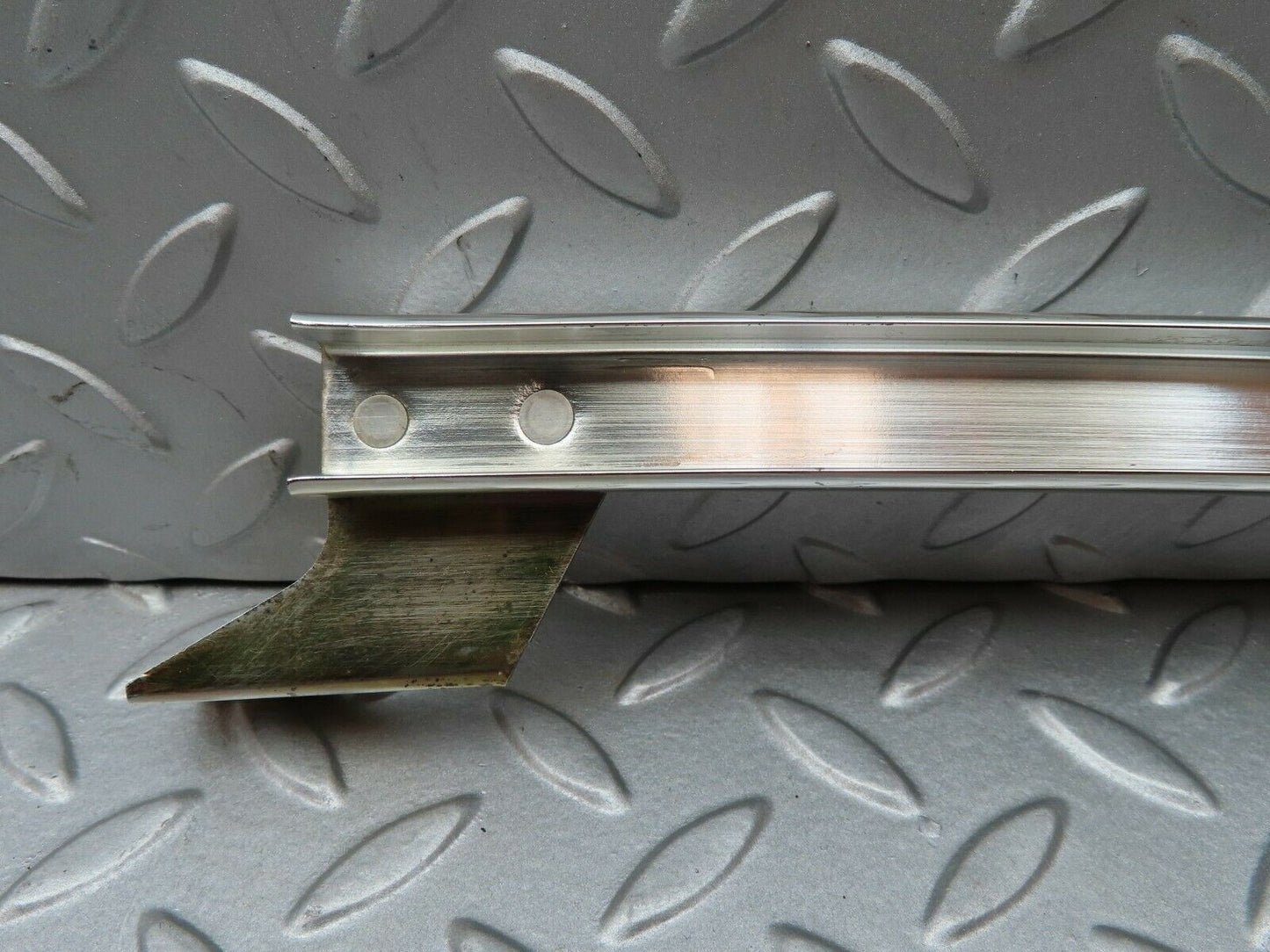 4297 Mercedes-Benz W123 230E Rear Right Chrome Window Channel