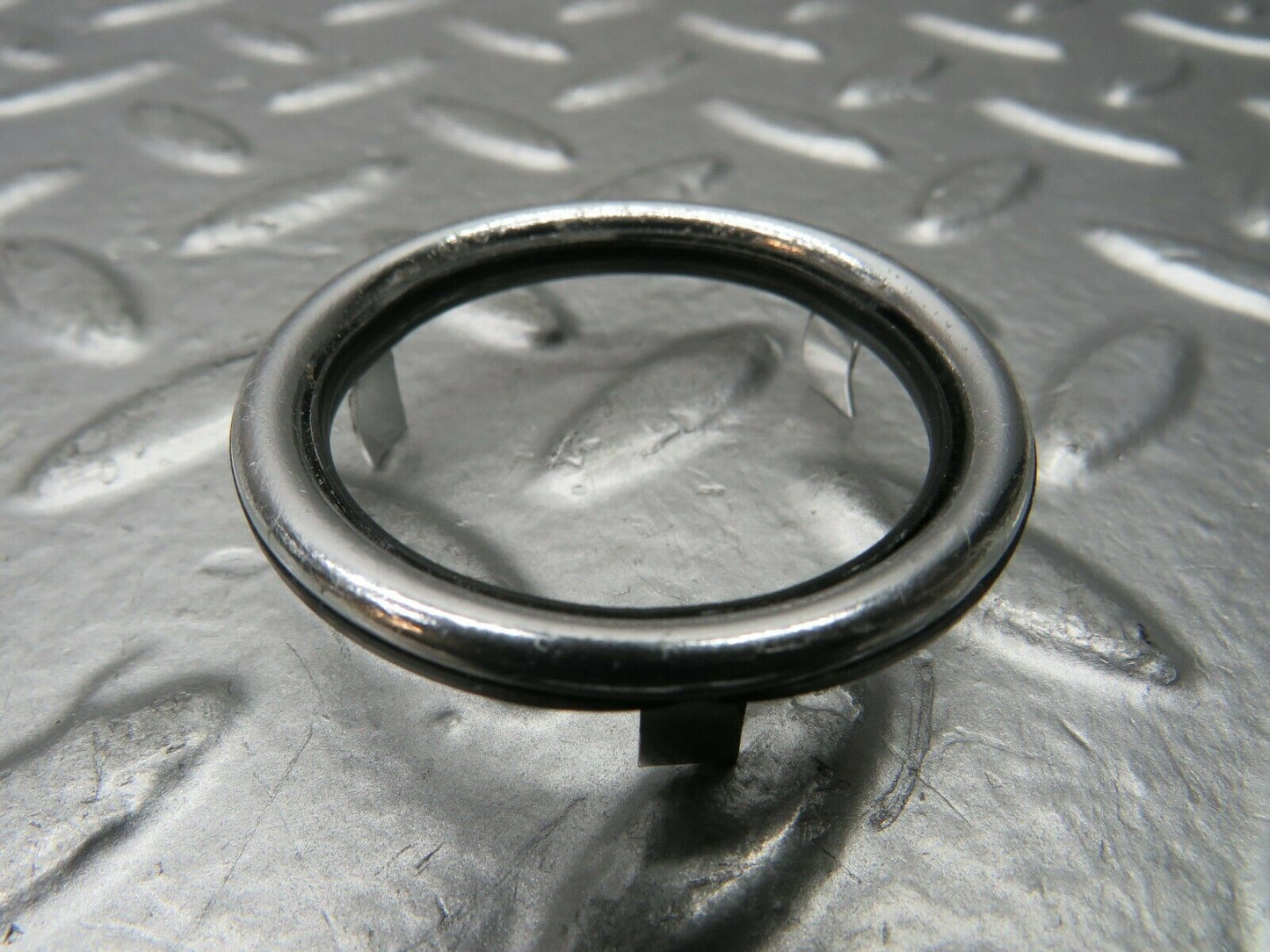 23034 Mercedes-Benz C123 230CE Coupe Ignition Switch Surround Chrome Ring