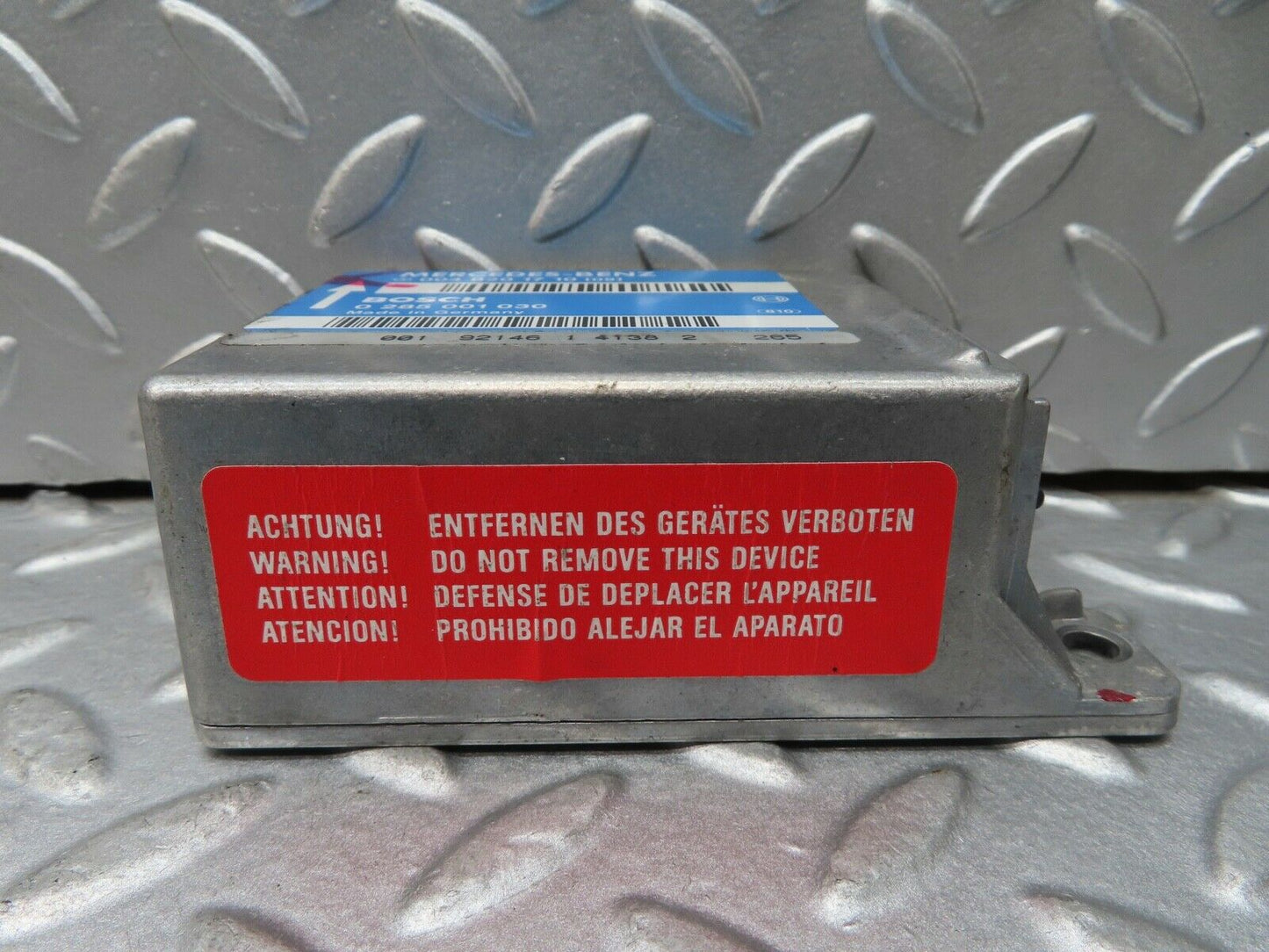 17198 Mercedes-Benz R129 300SL Coupe Air Bag Control Unit 0048201710