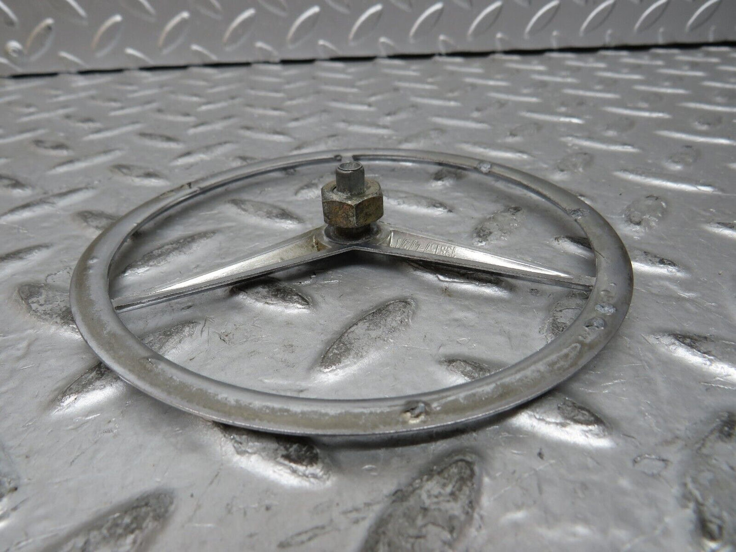 28825 Mercedes-Benz W123 230E Trunk Boot Lid Emblem  1267580058