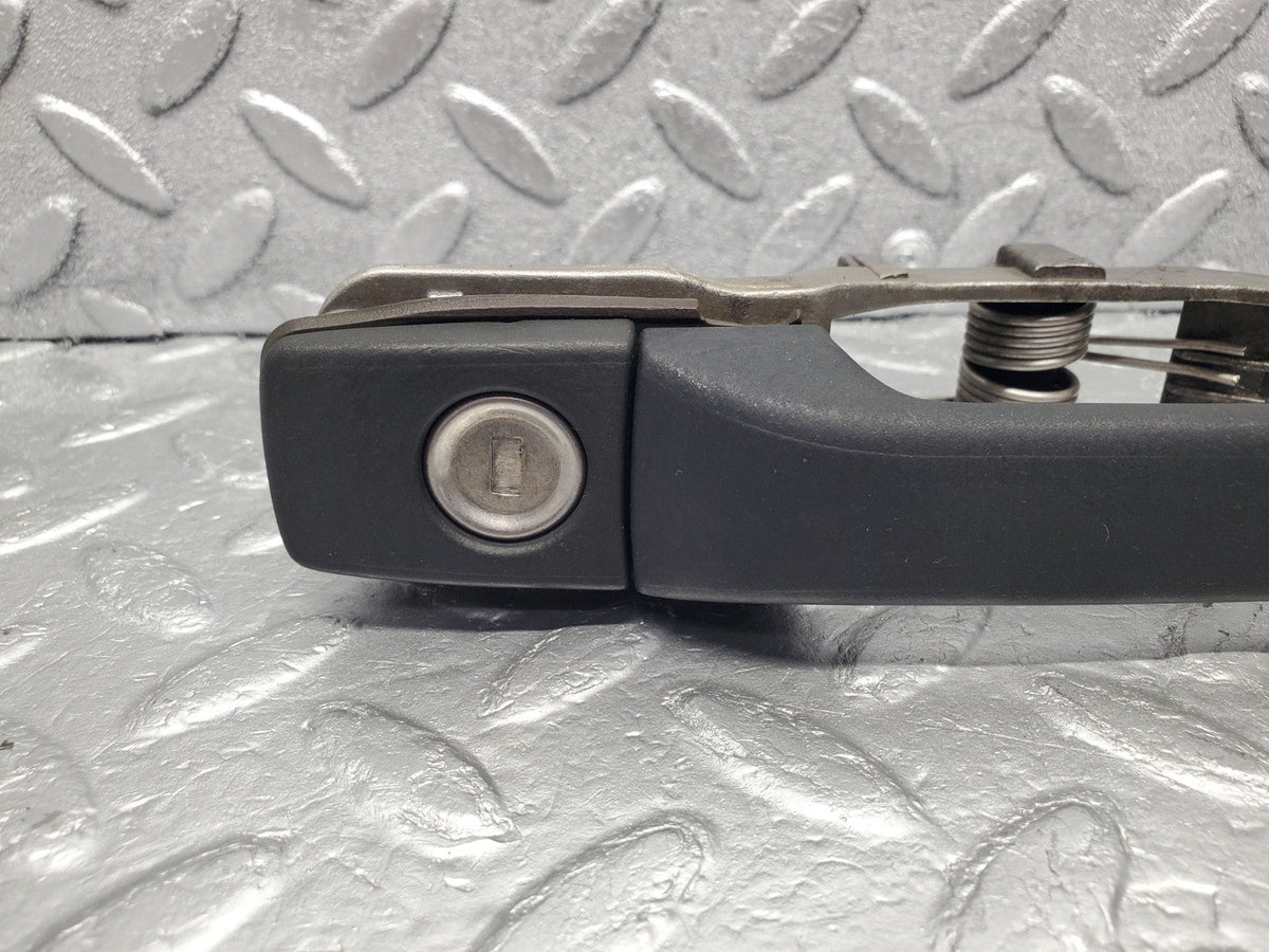 W201 Baby Benz front right door exterior handle with key used OEM