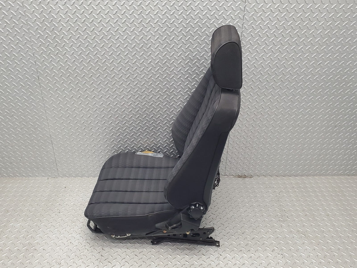 W201 Baby Benz front right driver seat black used OEM