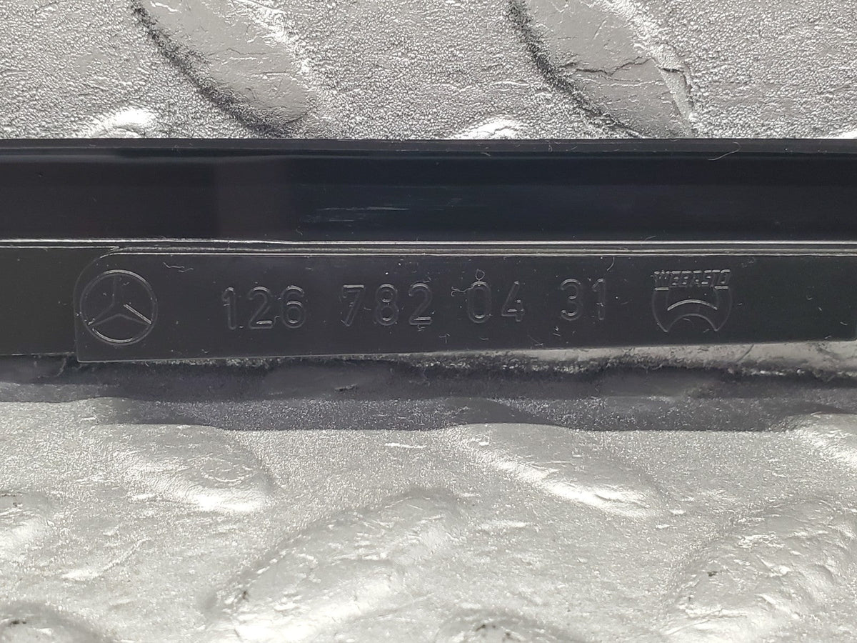 W201 Baby Benz sunroof wind deflector lifting arms left and right used OEM