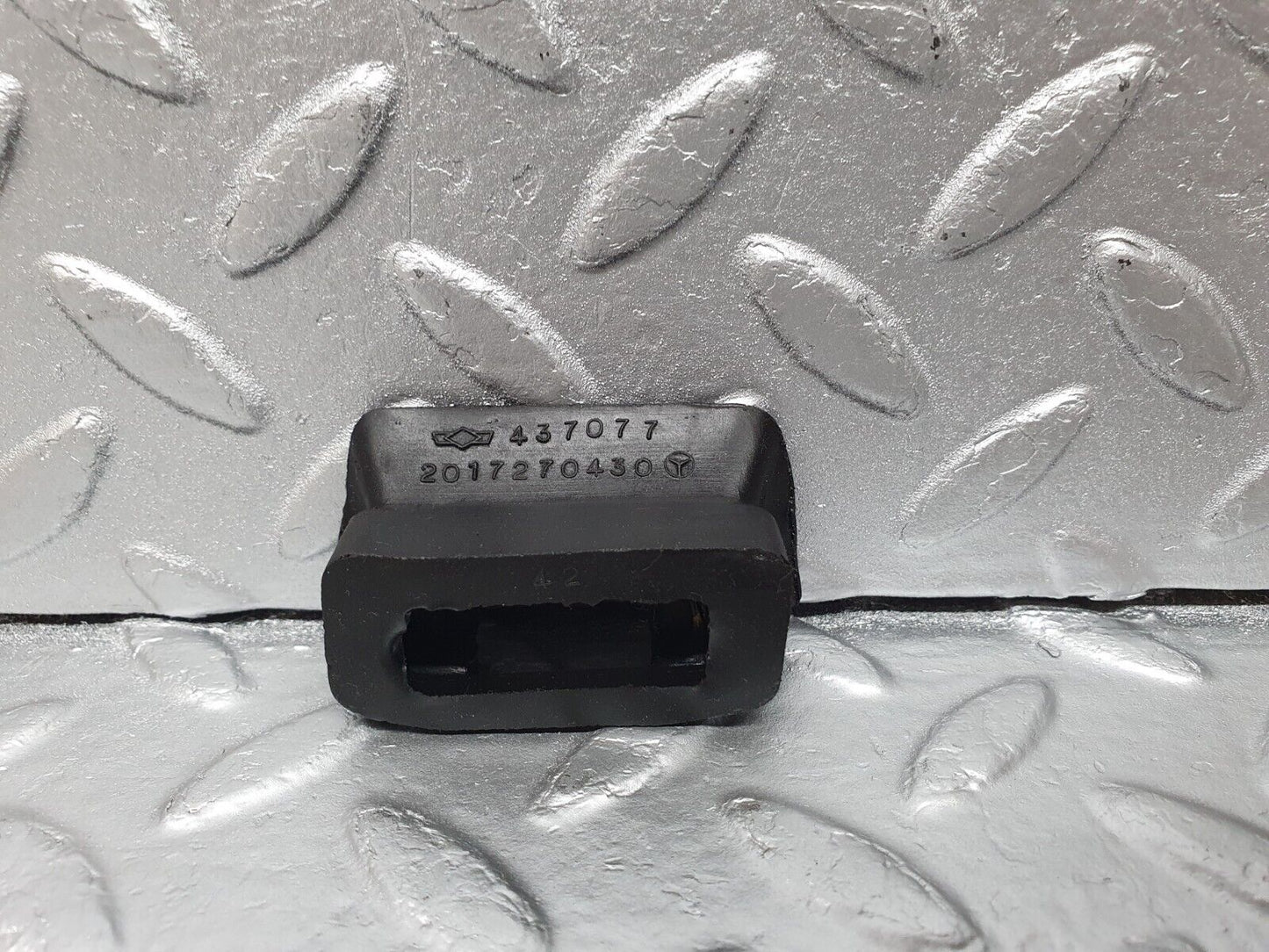 42536 Mercedes-Benz R129 320SL Coupe Door Check Strap Rubber Seal 2x 2017270430