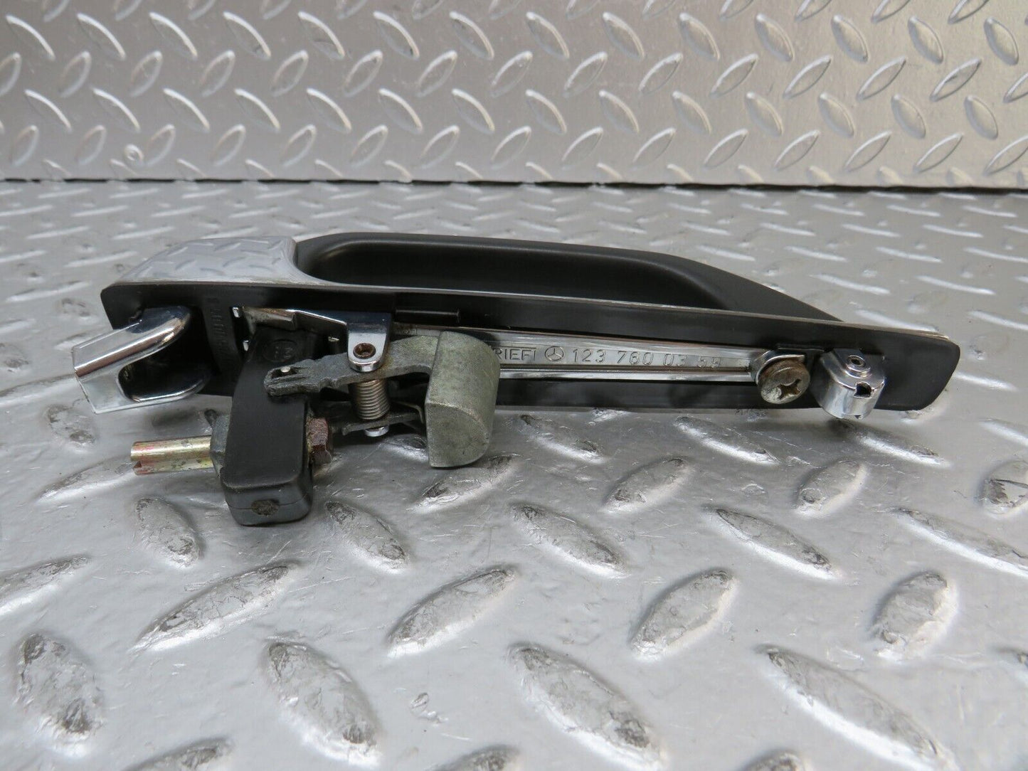 27055 Mercedes-Benz W123 280E Rear Exterior Chrome Handle 1237600359