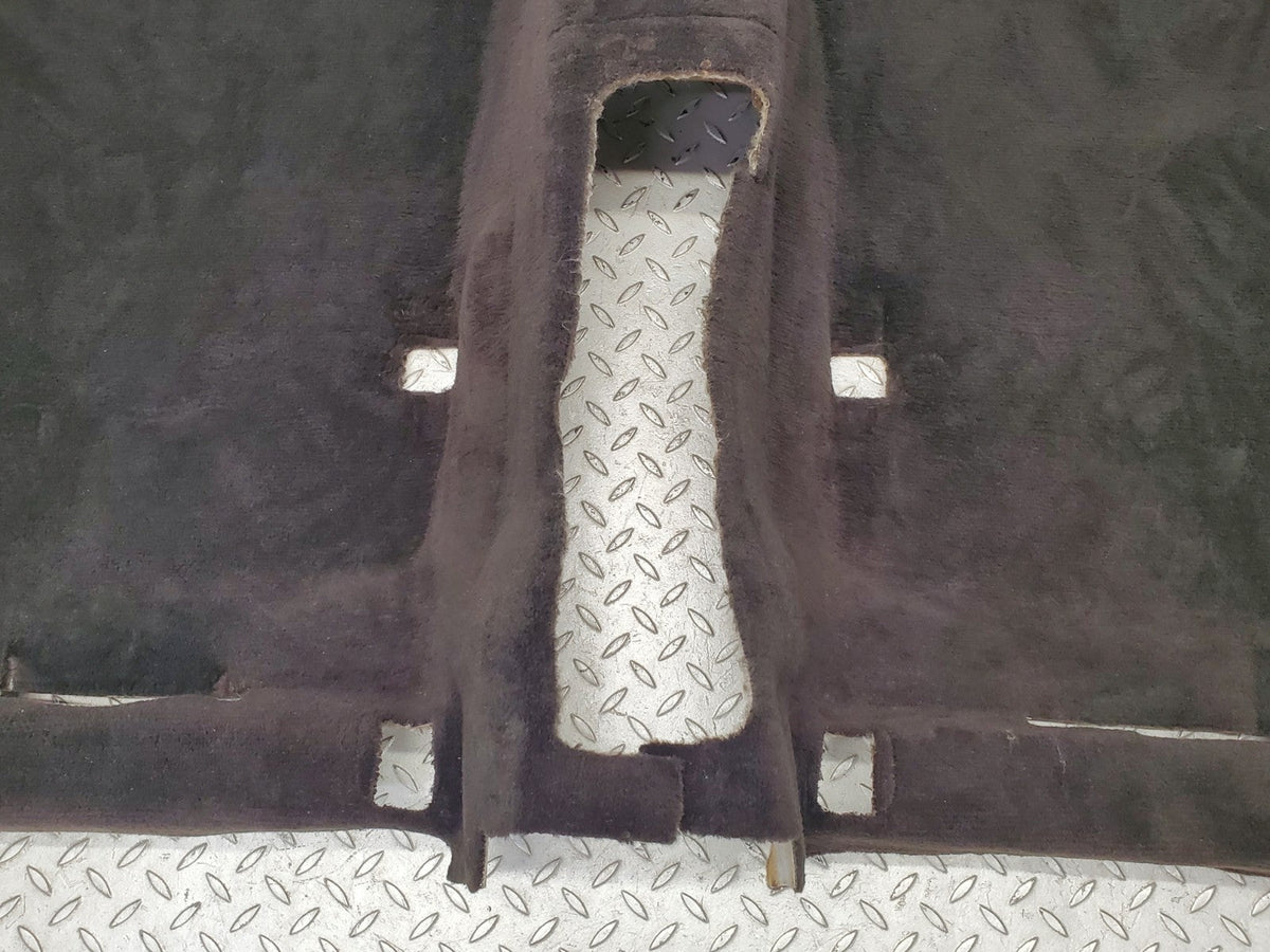 W201 Baby Benz rear floor carpet black used OEM