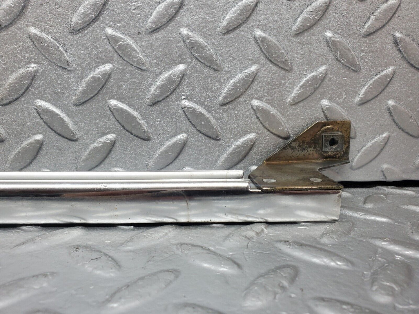 44319 Mercedes-Benz W123 280E Rear Left Chrome Window Channel