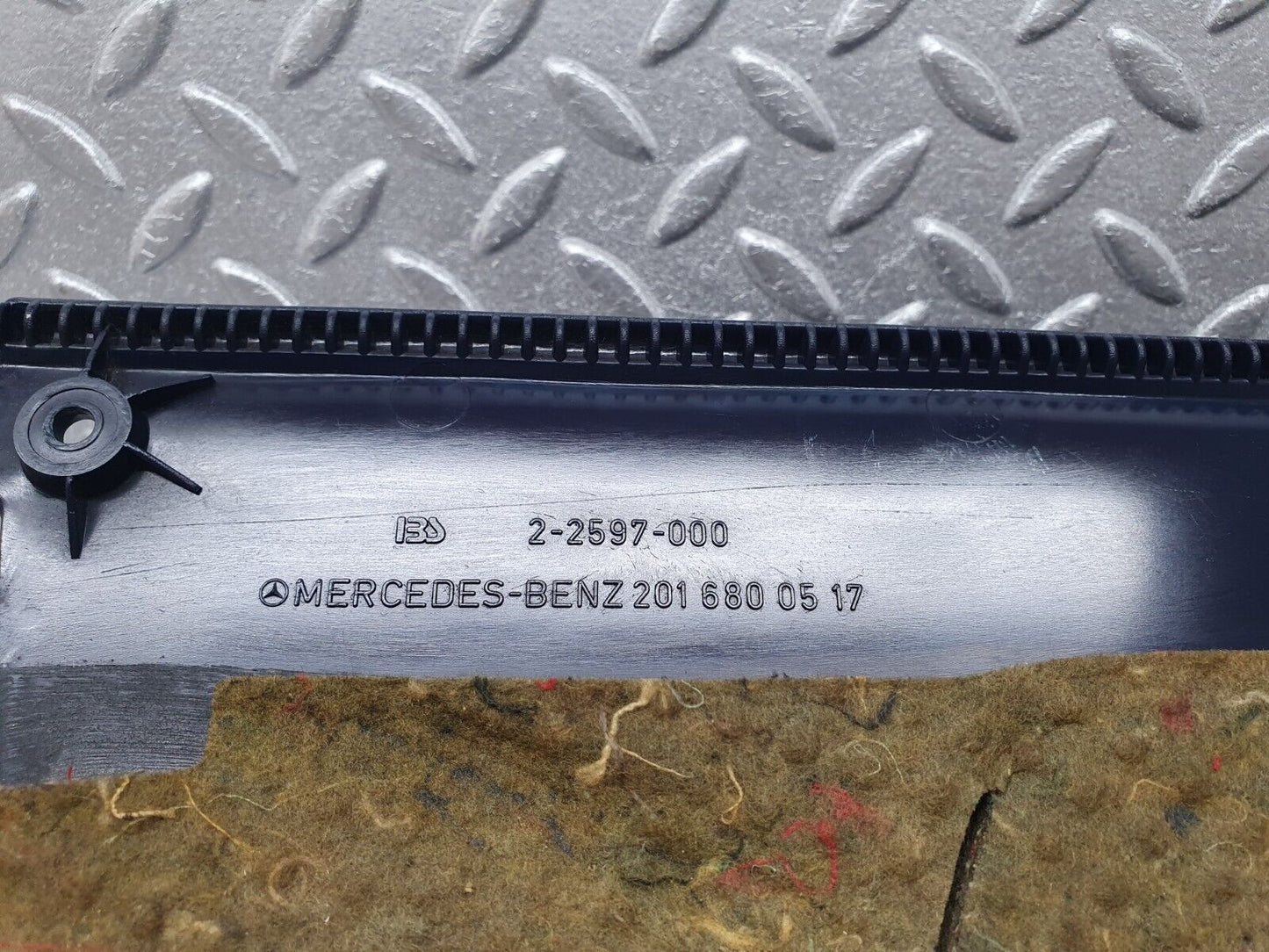 42648 Mercedes-Benz W201 190 Under Dash Panel Left Side Blue