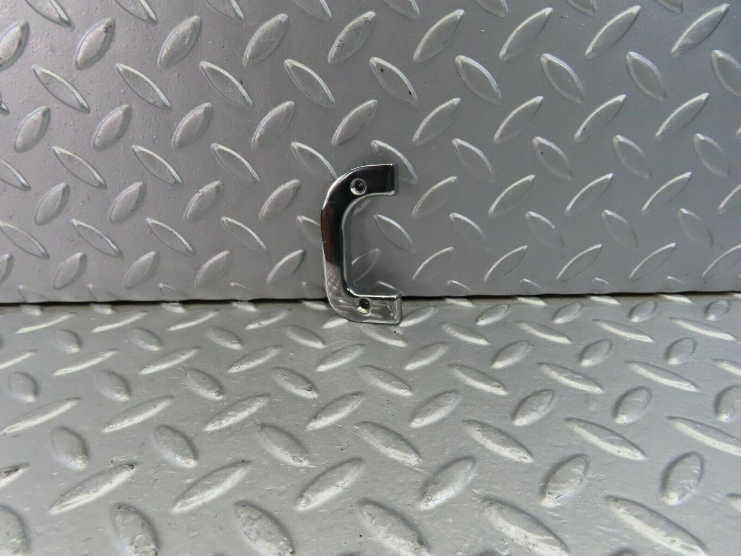 10829 Mercedes-Benz W123 230E Right Interior Chrome Door Latch Trim 1237230224