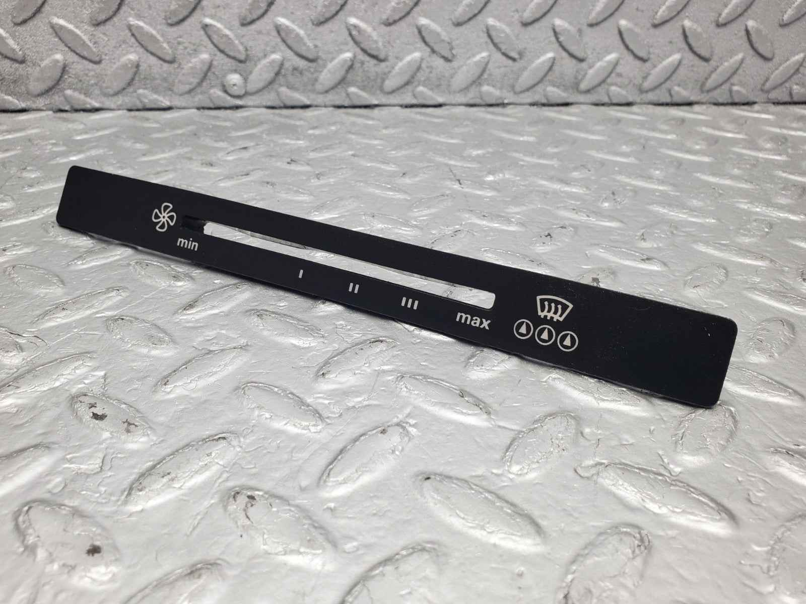 W201 Baby Benz heater control panel bezel trim used OEM
