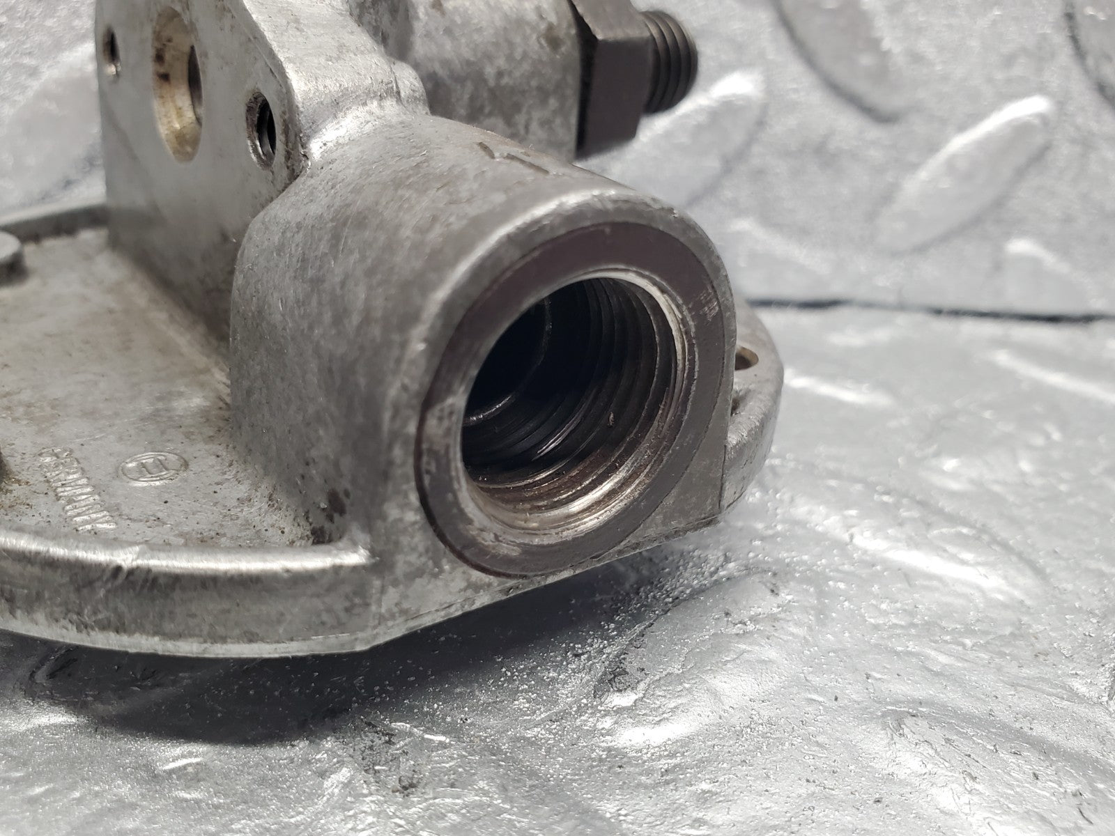 W112 cold start valve housing used OEM