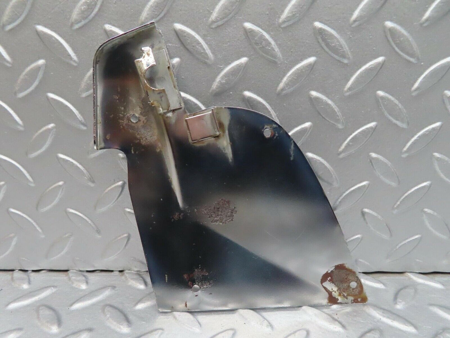 13974 Mercedes-Benz C107 280SLC B Pillar Chrome Cover Plate Right Side