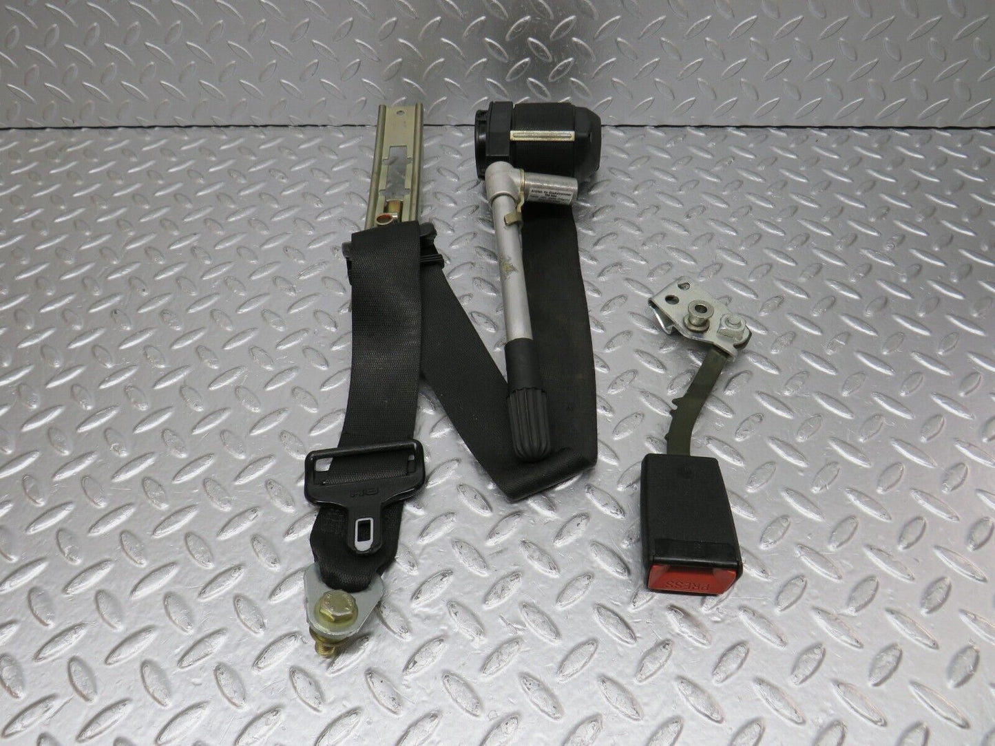 34221 Mercedes-Benz W124 260E Front Right Seat Belt With Buckle 1248604085