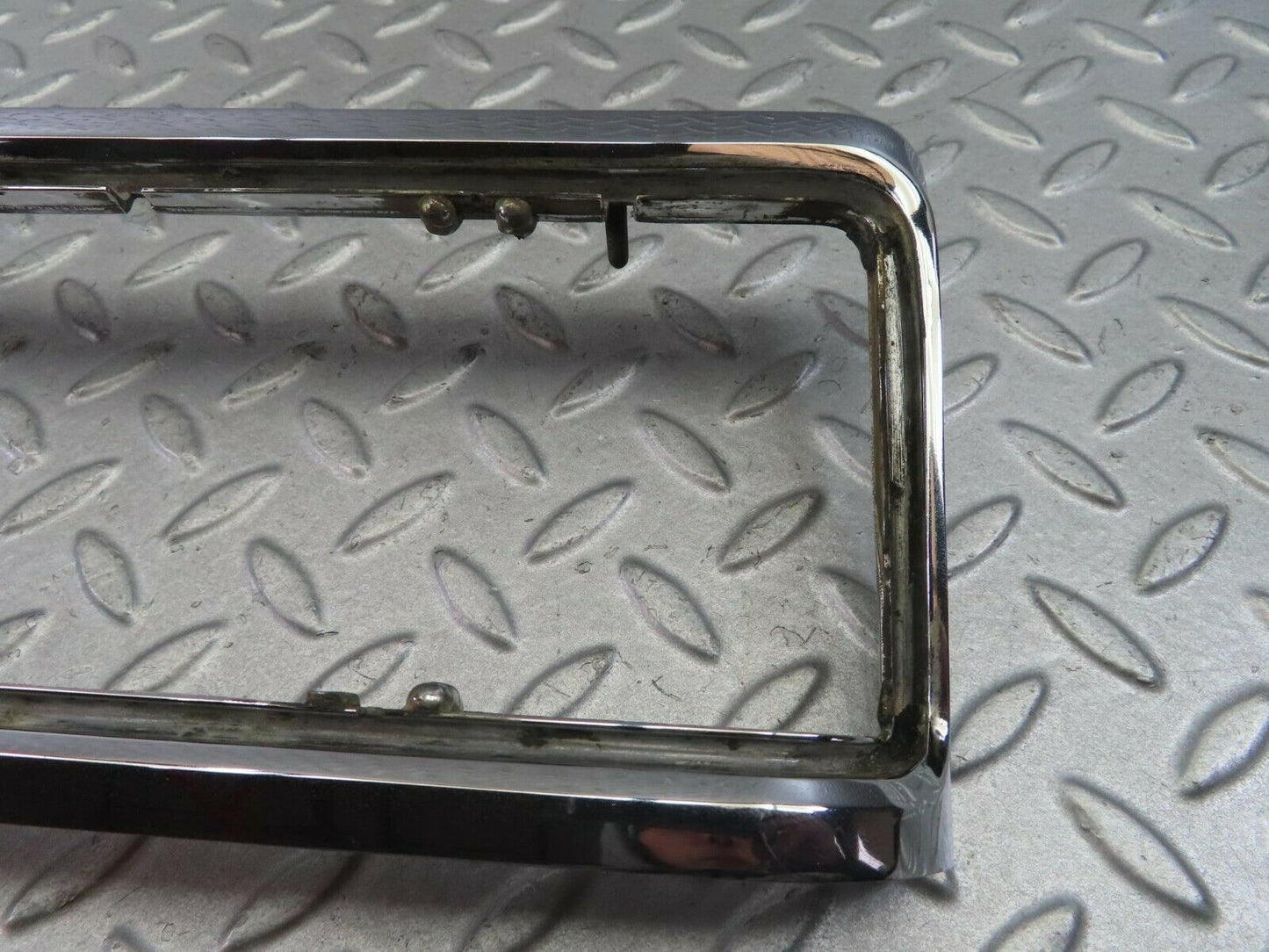 8482 Mercedes-Benz W115 Tail Light Chrome Frame Right Side