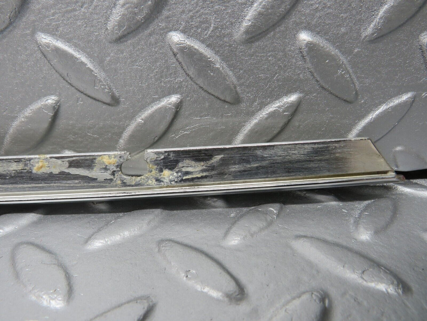 40143 Mercedes-Benz R107 350SL A Pillar Exterior Chrome Trim Left Side