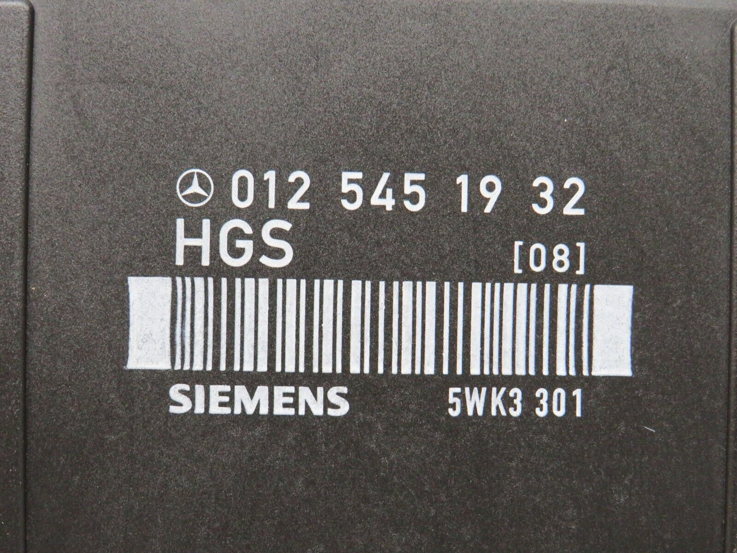 37903 Mercedes-Benz A124 320E Cabriolet Gearbox Control Unit Siemens 0125451932