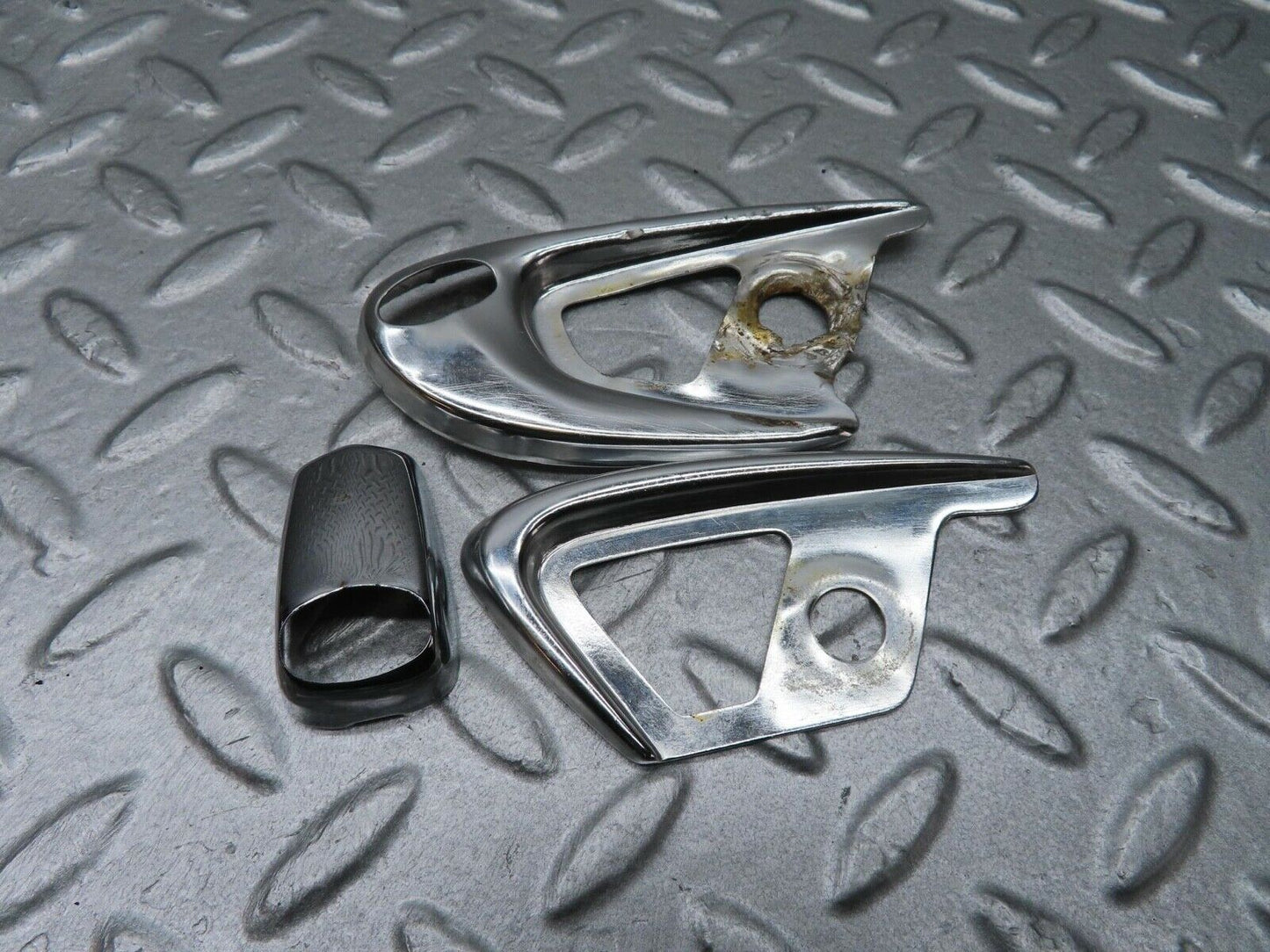 12791 Mercedes-Benz W111 220SE Interior Door Handle Chrome Rear Right