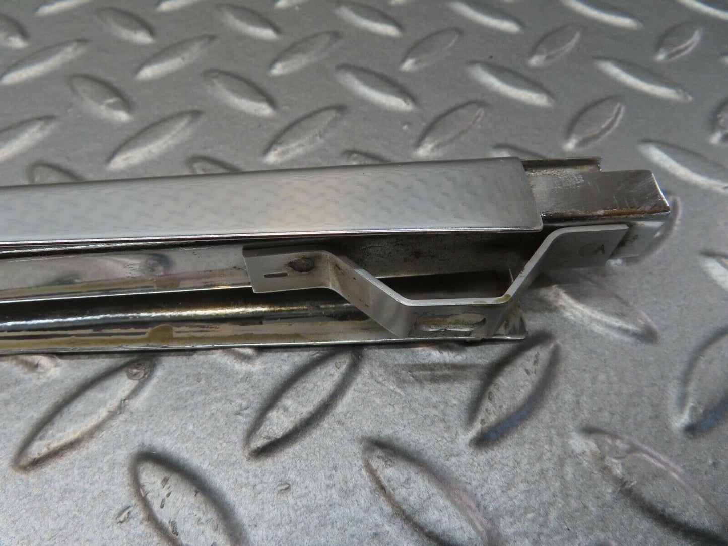 13190 Mercedes-Benz W111 220S Rear Right Door Front Chrome Window Channel