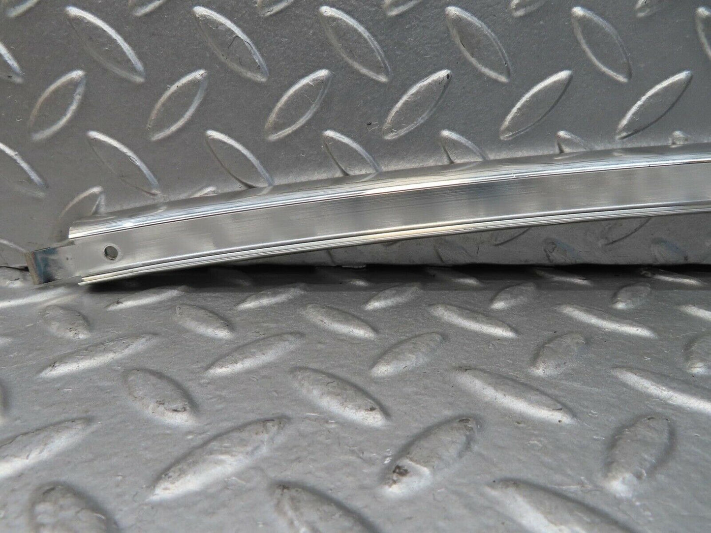 15436 Mercedes-Benz W123 230E Rear Right Door Rear Chrome Window Channel